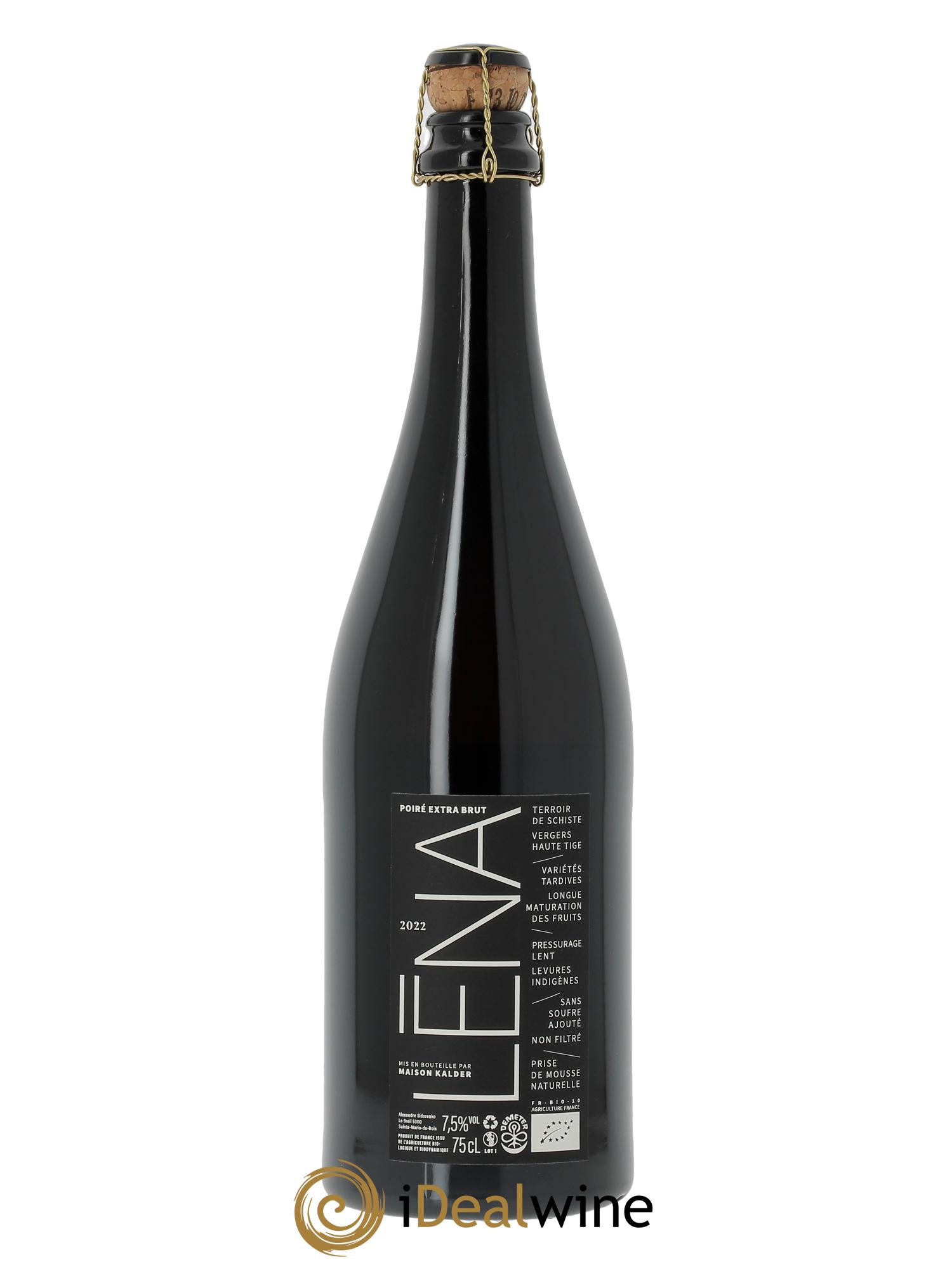 Poiré Brut Maison Kalder  2022 - Lot de 1 bouteille - 1
