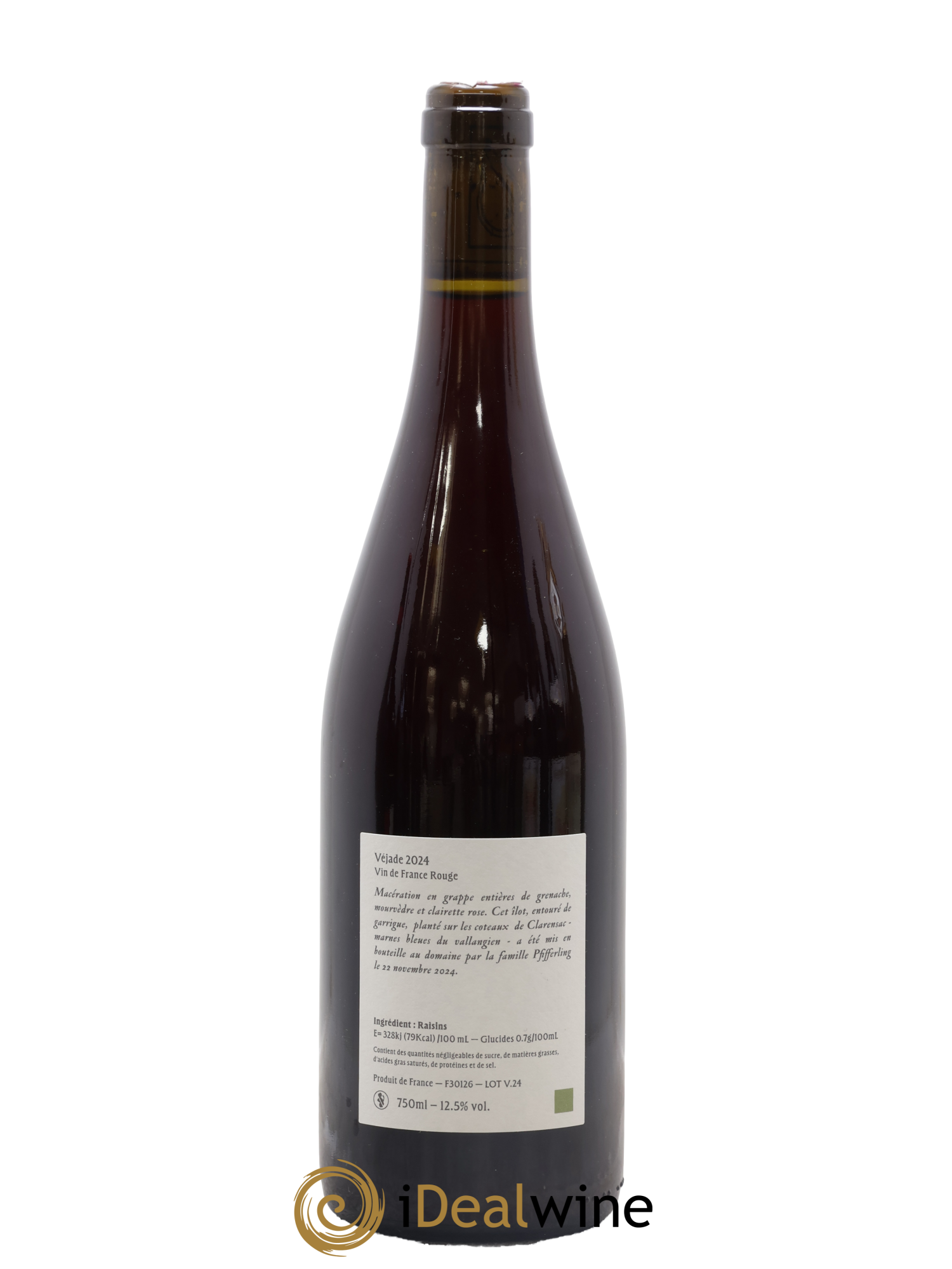 Vin de France Véjade L'Anglore 2024 - Posten von 1 Flasche - 1