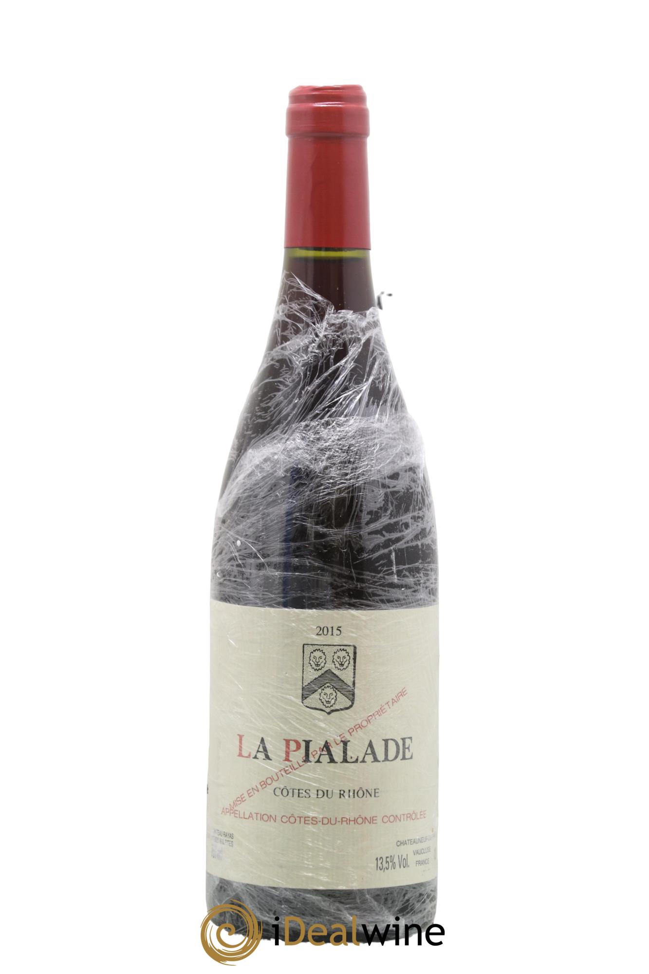Côtes-du-Rhône La Pialade Emmanuel Reynaud 2015 - Lot of 1 bottle - 0