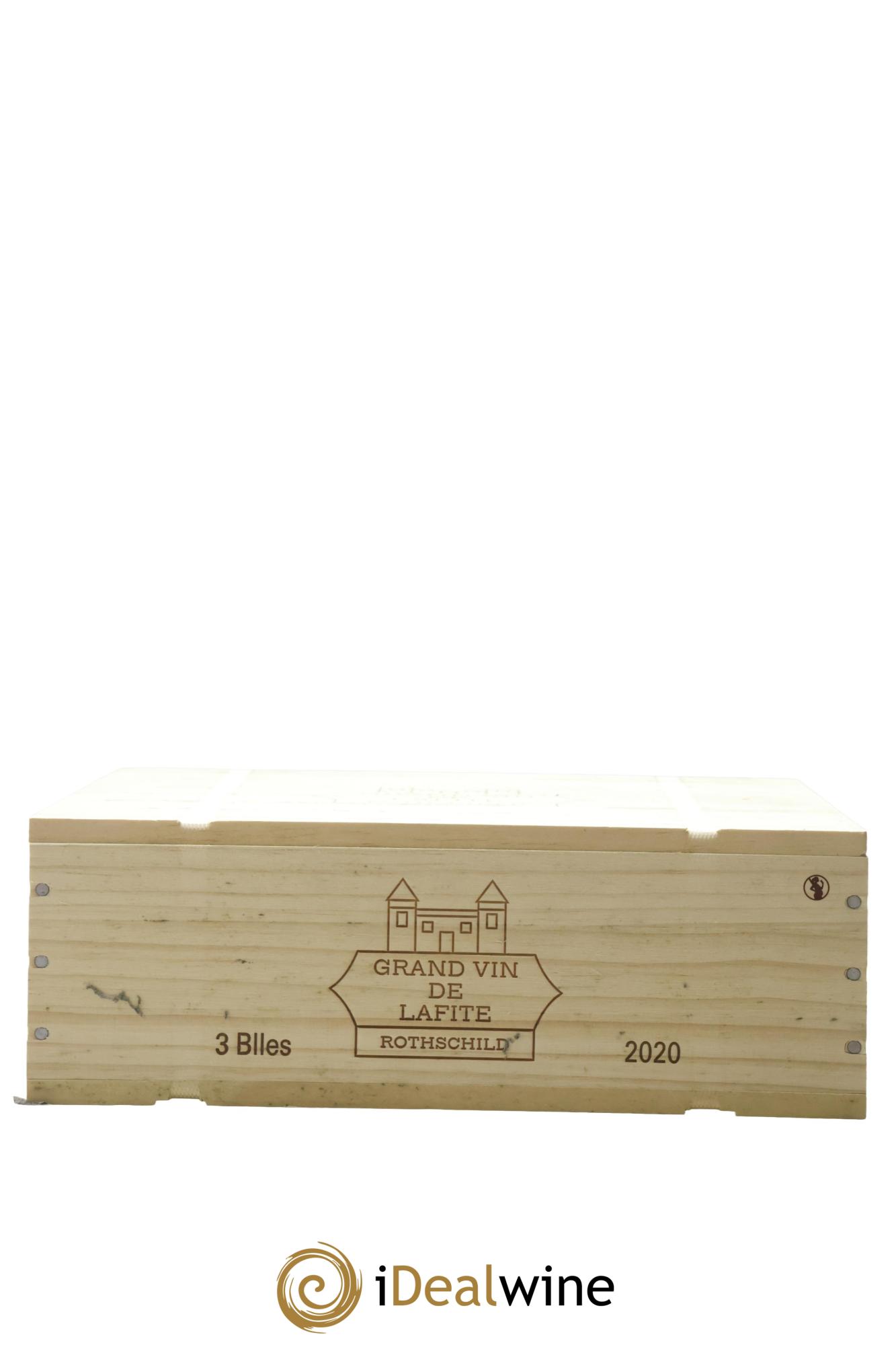 Château Lafite Rothschild 1er Grand Cru Classé 2020 - Lotto di 3 bottiglie - 3