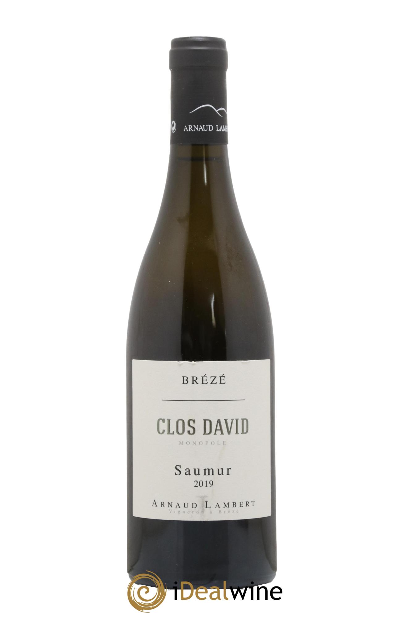 Saumur Brézé Clos David Arnaud Lambert 2019 - Lot de 1 bouteille - 0