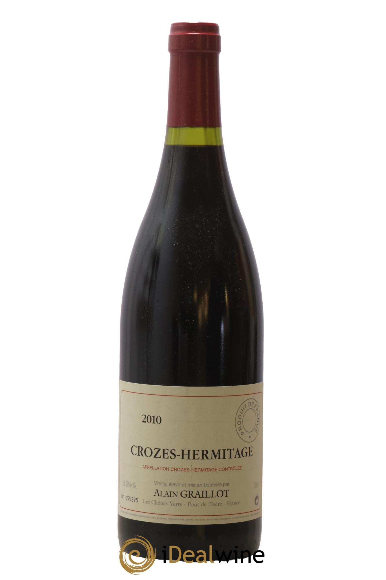 Crozes-Hermitage Domaine Graillot 2010 - Lot de 1 bouteille - 0