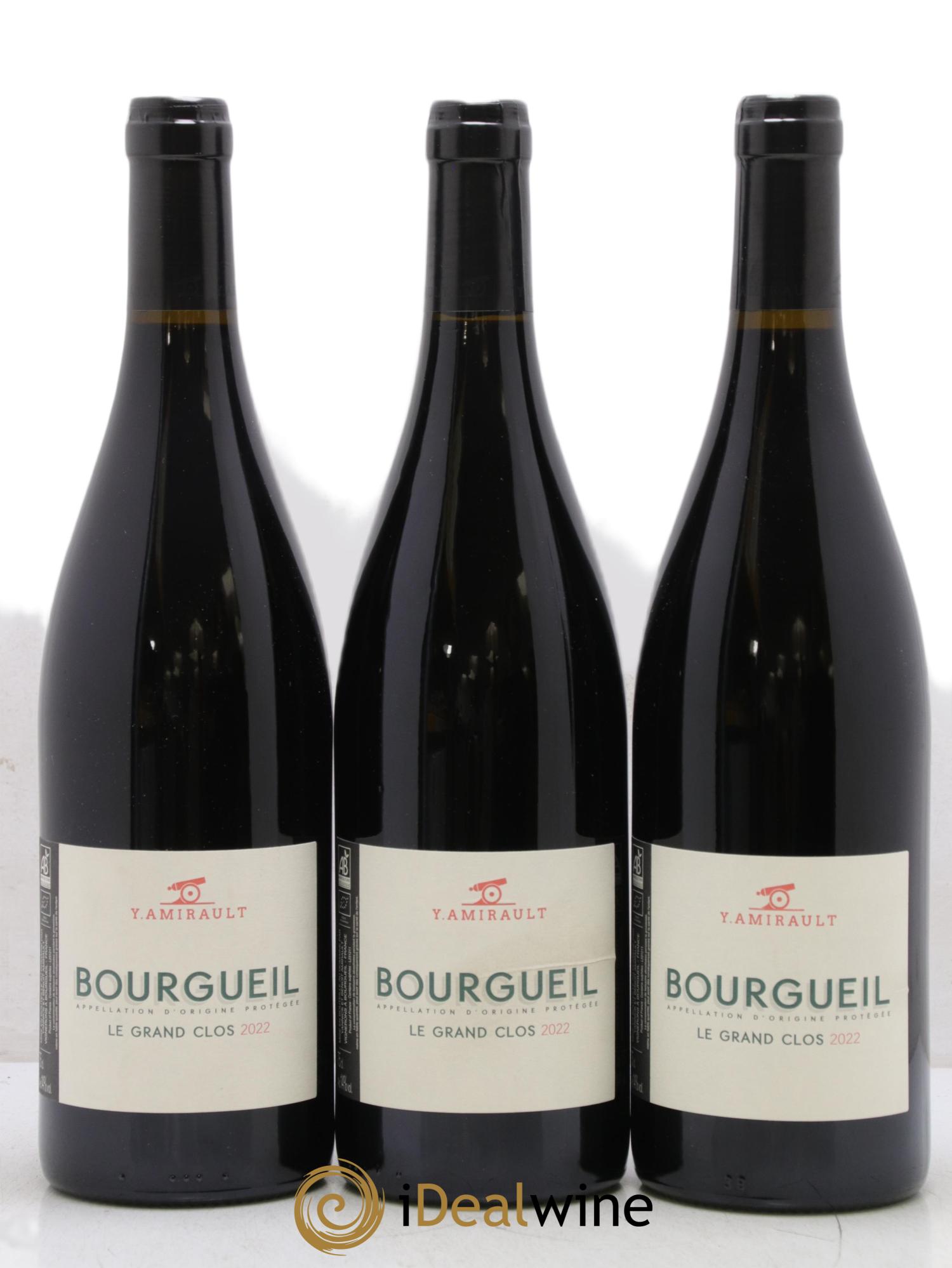 Bourgueil Grand Clos Yannick Amirault (Domaine) 2022 - Lot of 3 bottles - 0