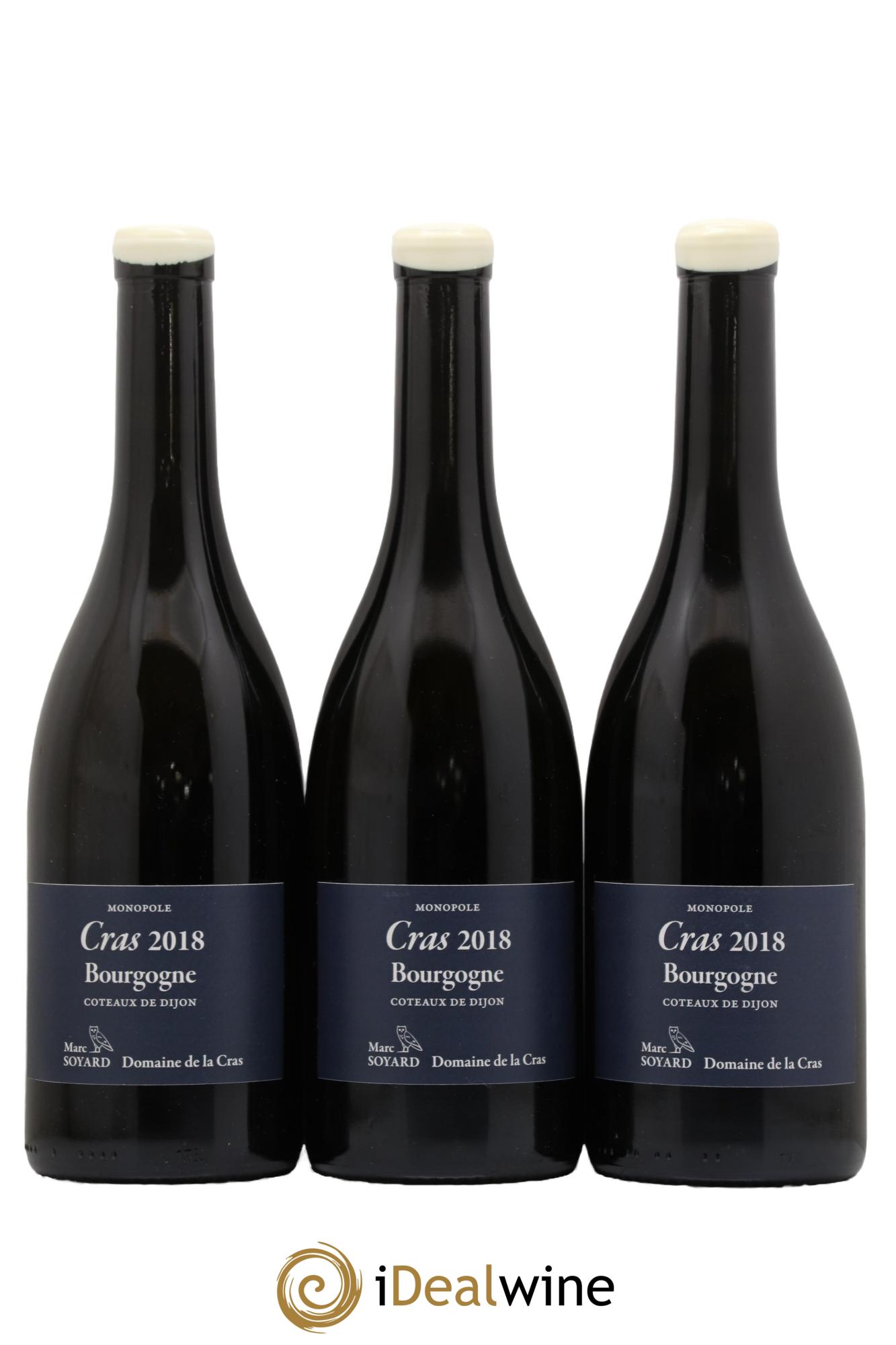 Bourgogne Cras Domaine de la Cras - Marc Soyard 2018 - Lot de 3 bouteilles - 0