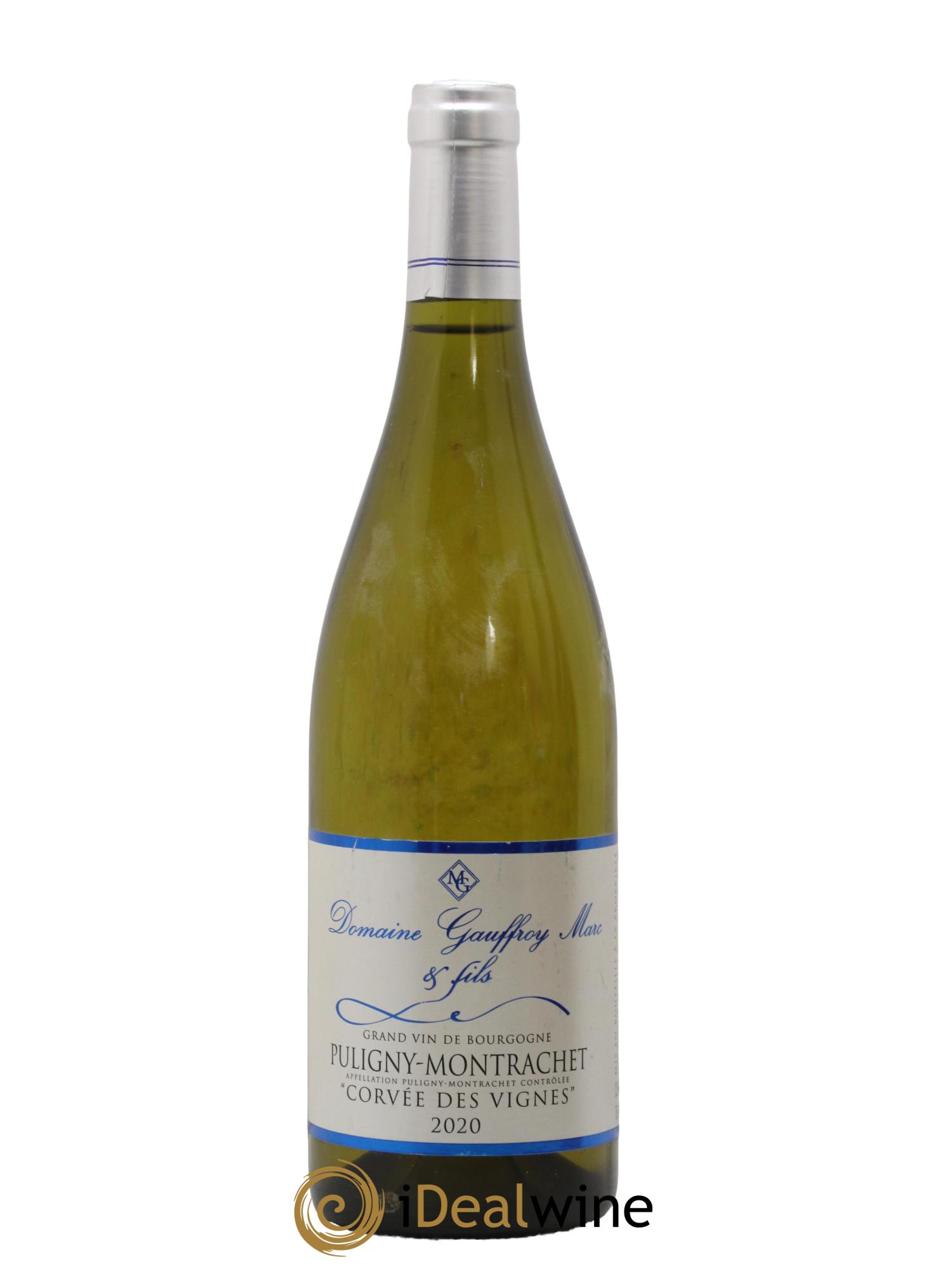 Puligny-Montrachet Corvées de Vignes Domaine Marc Gauffroy et Fils 2020 - Lot de 1 bouteille - 0