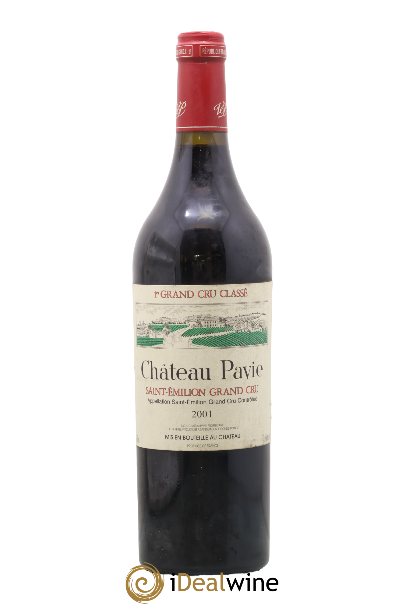 Château Pavie 1er Grand Cru Classé A 2001 - Lot of 1 bottle - 0