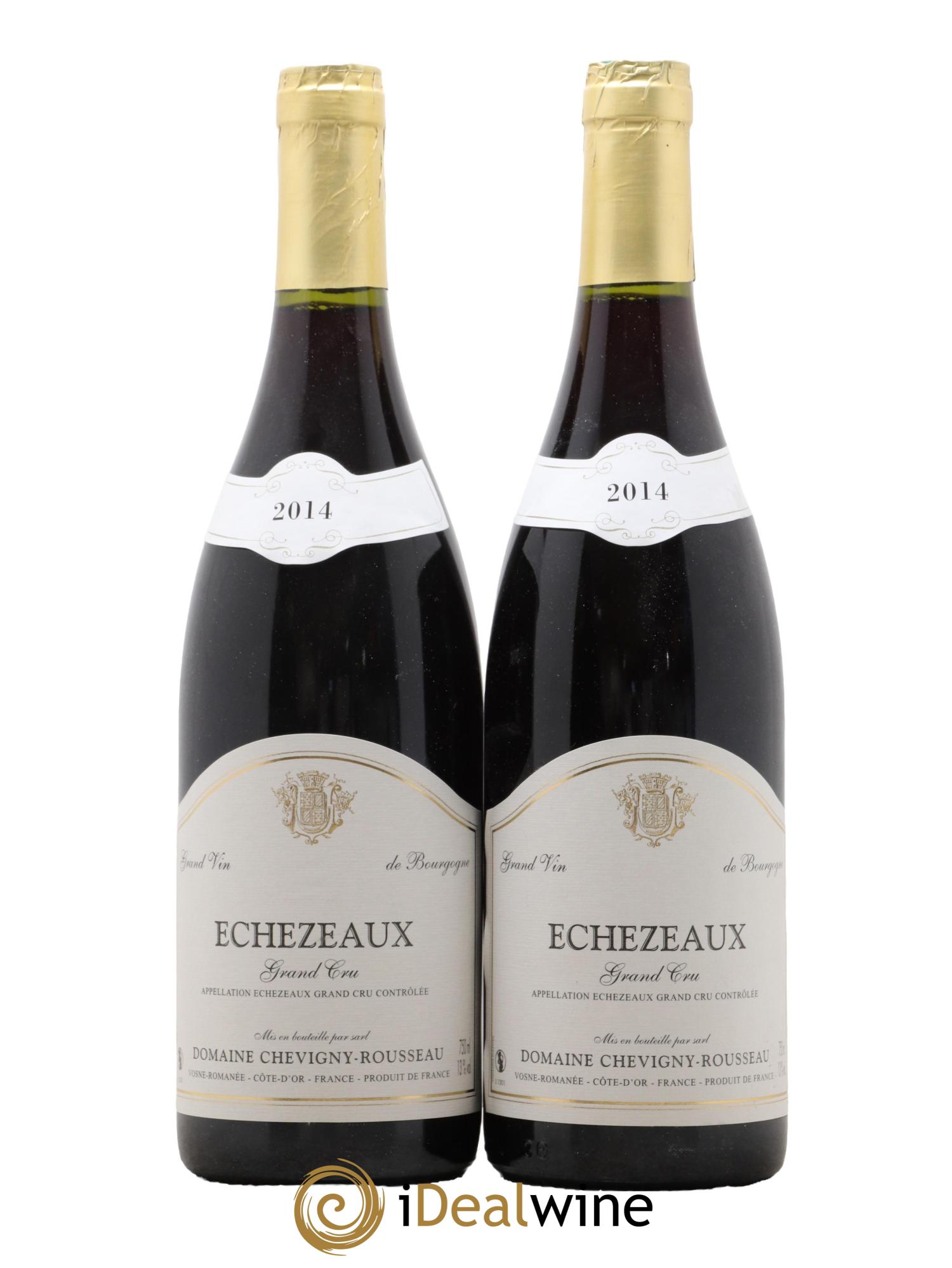 Echezeaux Grand Cru Chevigny-Rousseau 2014 - Lot of 2 bottles - 0