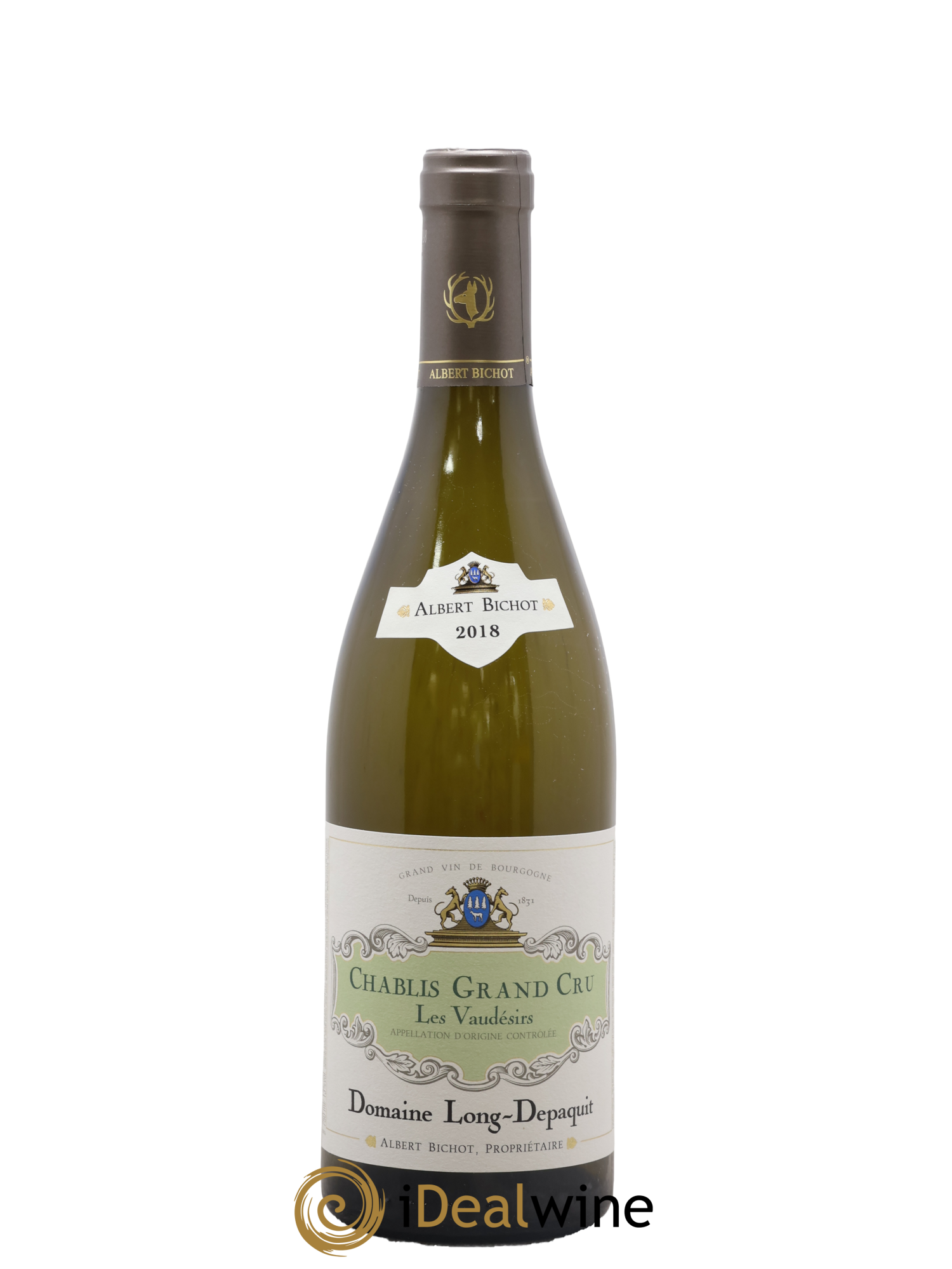 Chablis Grand Cru Vaudésir Long Depaquit - Albert Bichot (Domaine) 2018 - Lot de 1 bouteille - 0