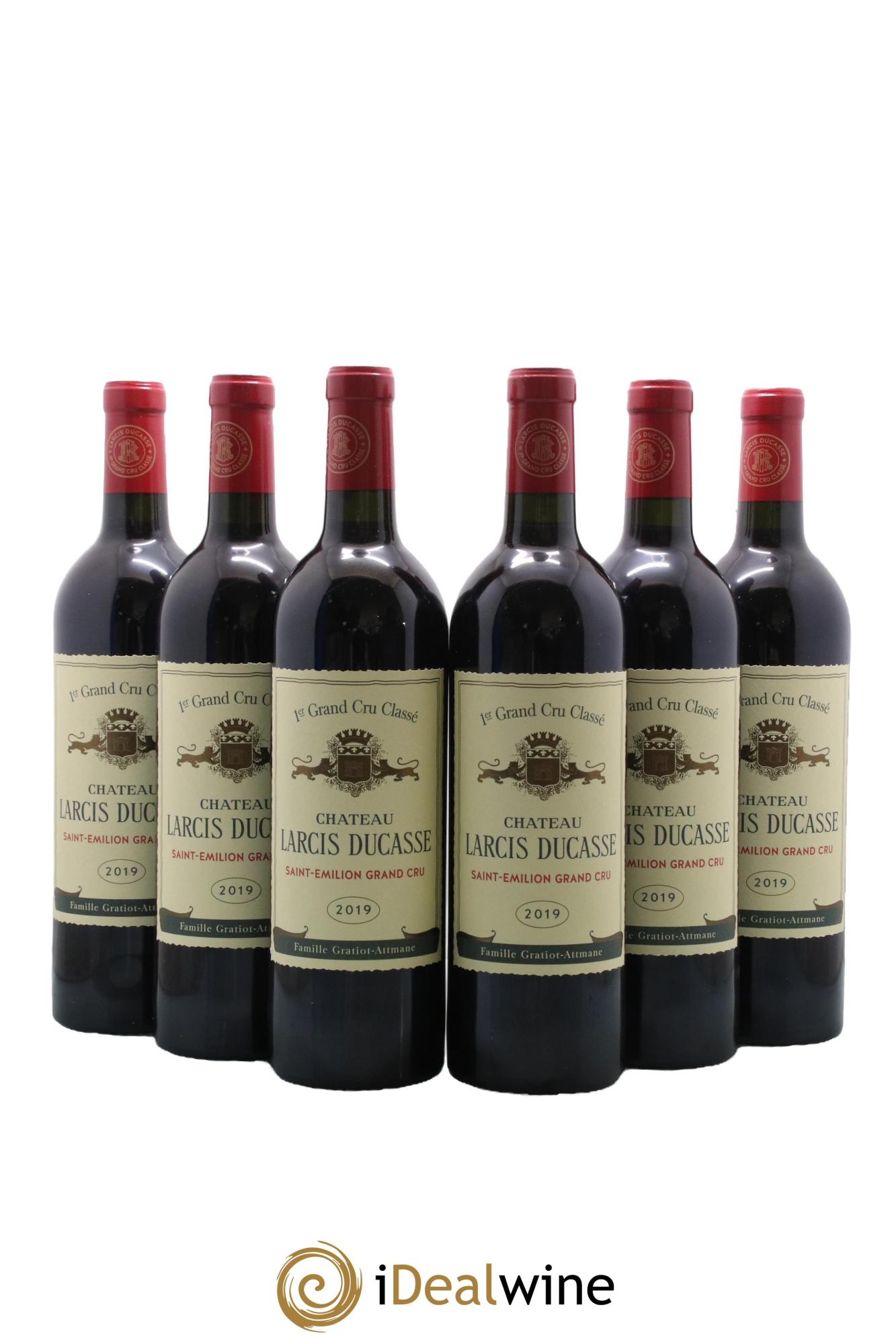 Château Larcis Ducasse 1er Grand Cru Classé B 2019 - Lot de 6 bouteilles - 0
