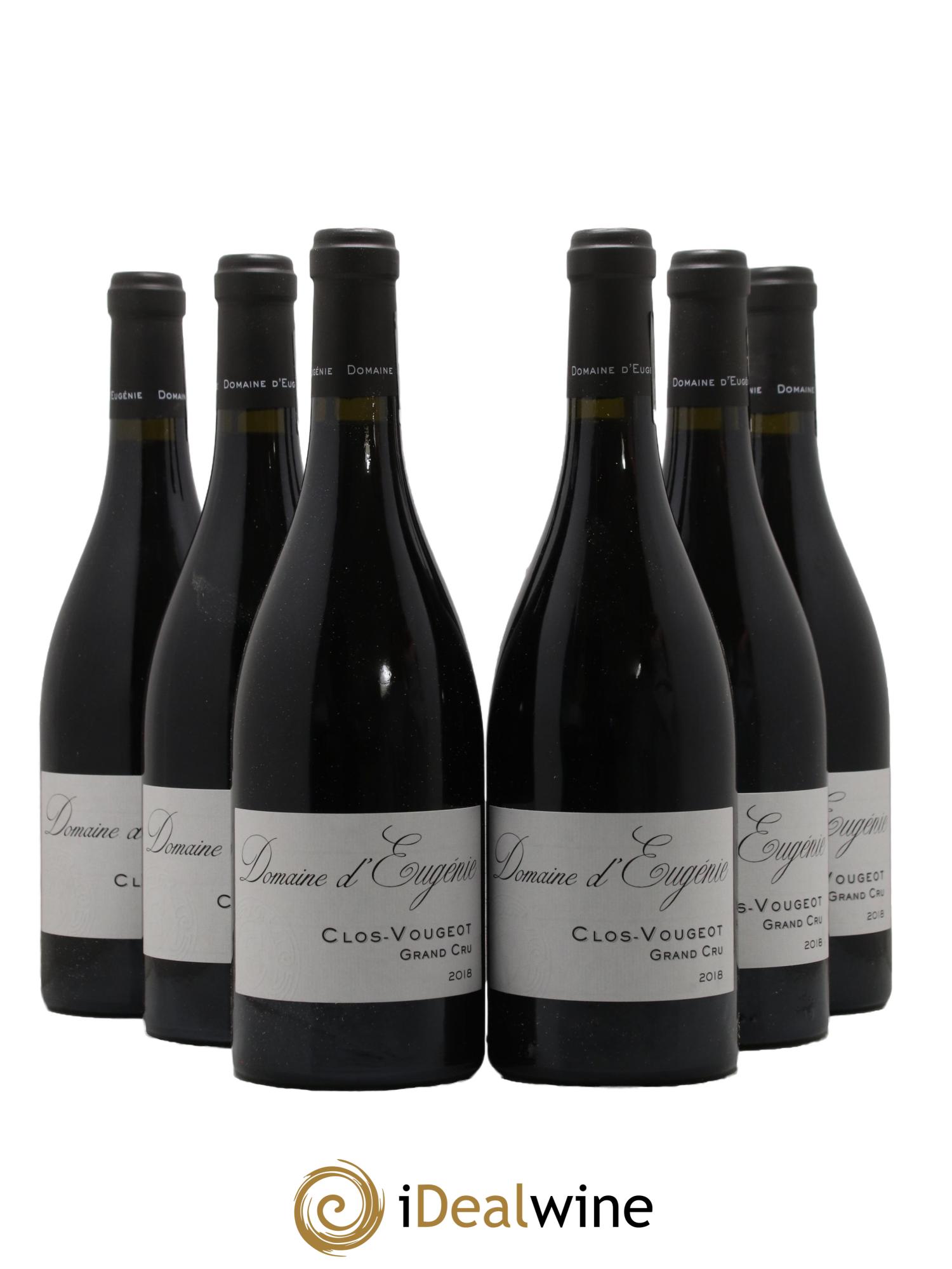 Clos de Vougeot Grand Cru Domaine René Engel - Domaine Eugénie 2018 - Lot de 6 bouteilles - 0
