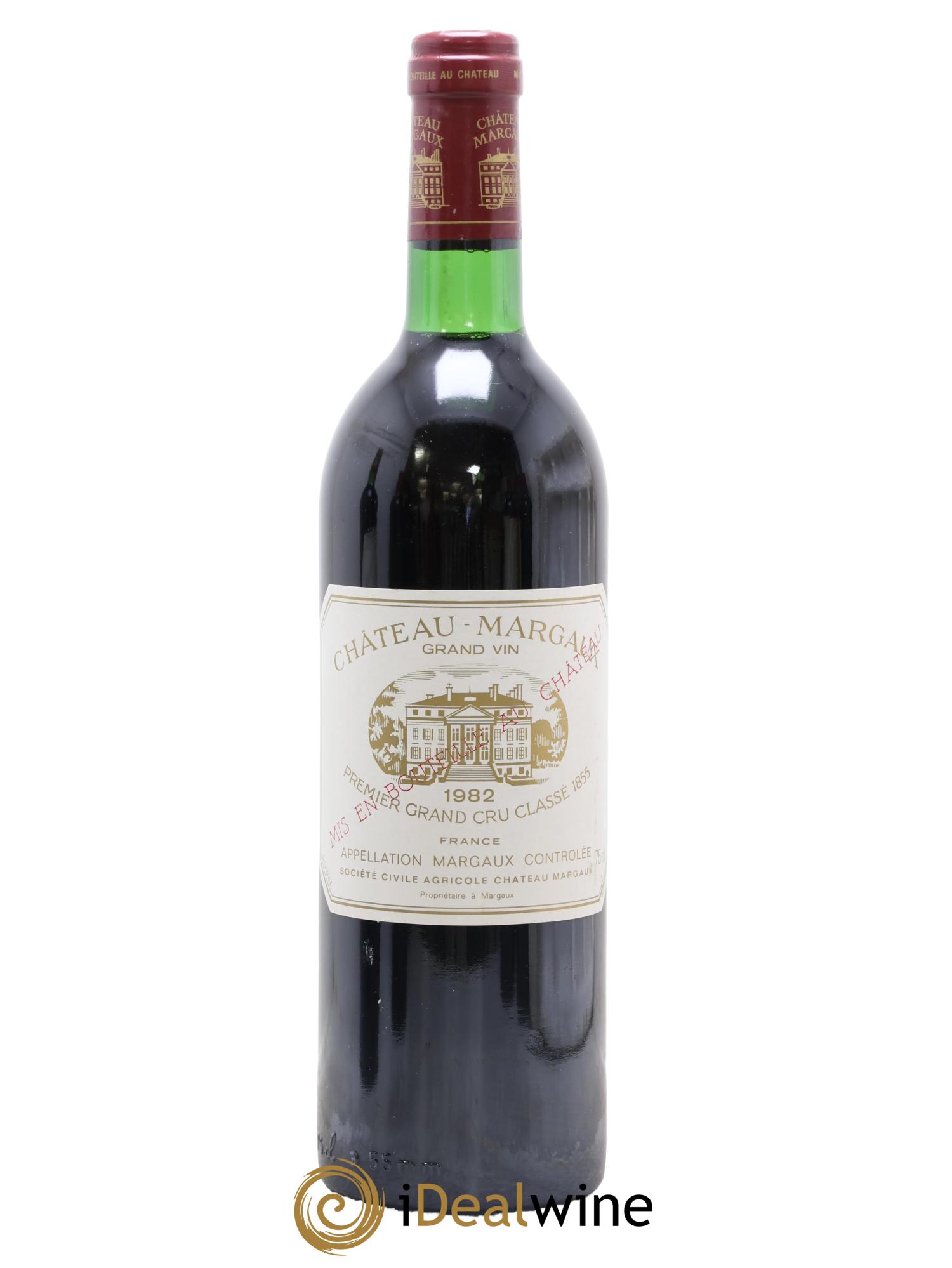 Château Margaux 1er Grand Cru Classé 1982 - Lotto di 1 bottiglia - 0