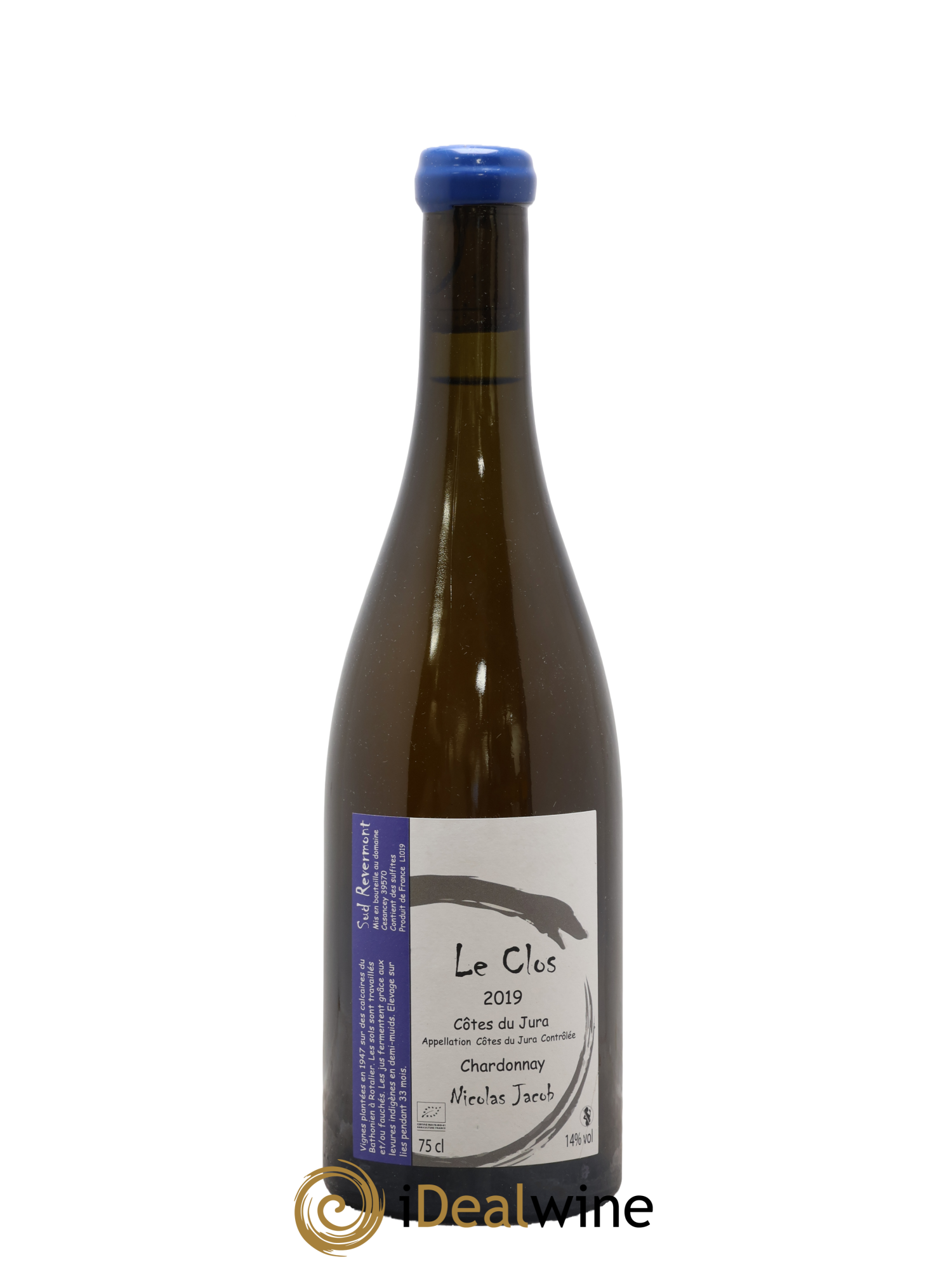 Côtes du Jura Chardonnay Le Clos Nicolas Jacob 2019 - Lot of 1 bottle - 0