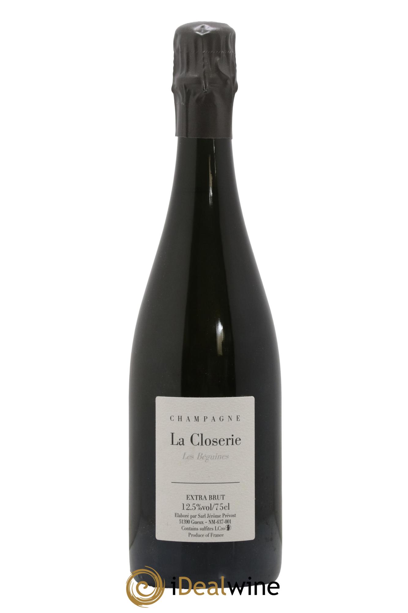 Les Béguines Extra-Brut Jérôme Prévost - Lot de 1 bouteille - 0