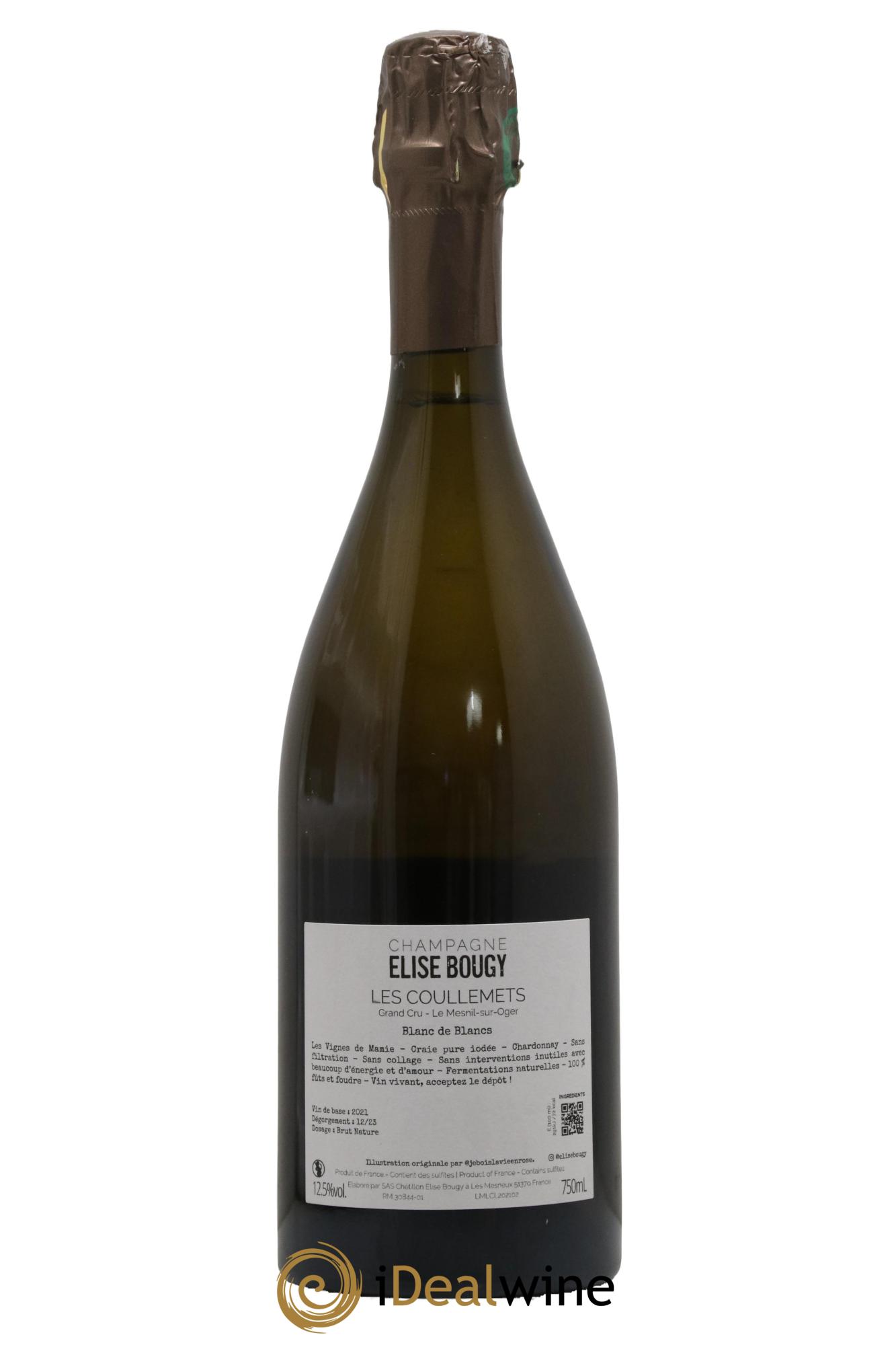 Les Coullemets Elise Bougy - Lot de 1 bouteille - 1