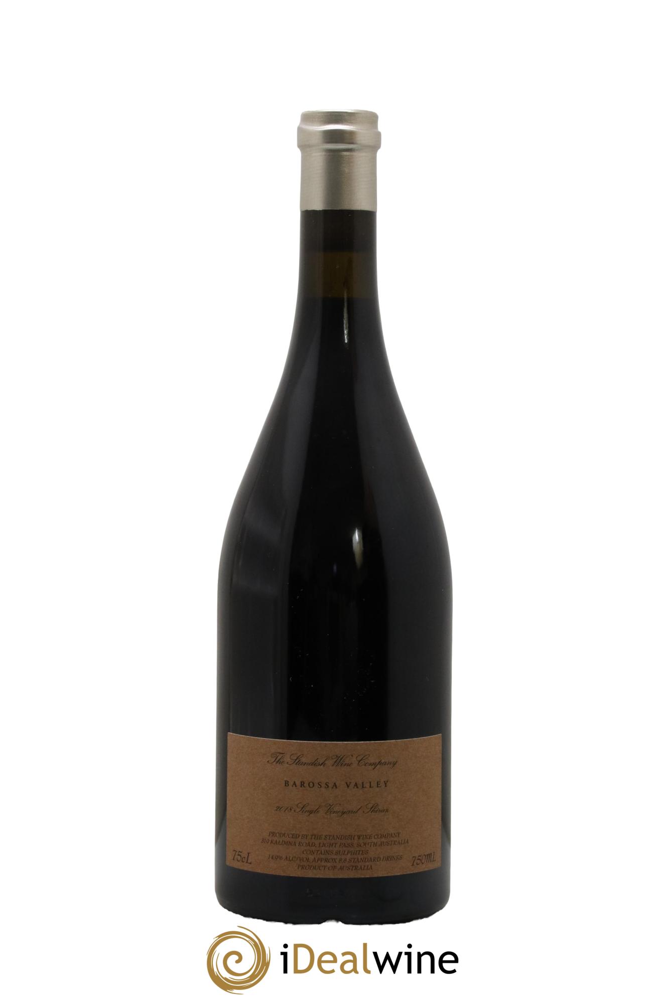 Barossa Valley The Standish Shiraz The Standish Wine Company 2018 - Lot de 1 bouteille - 1