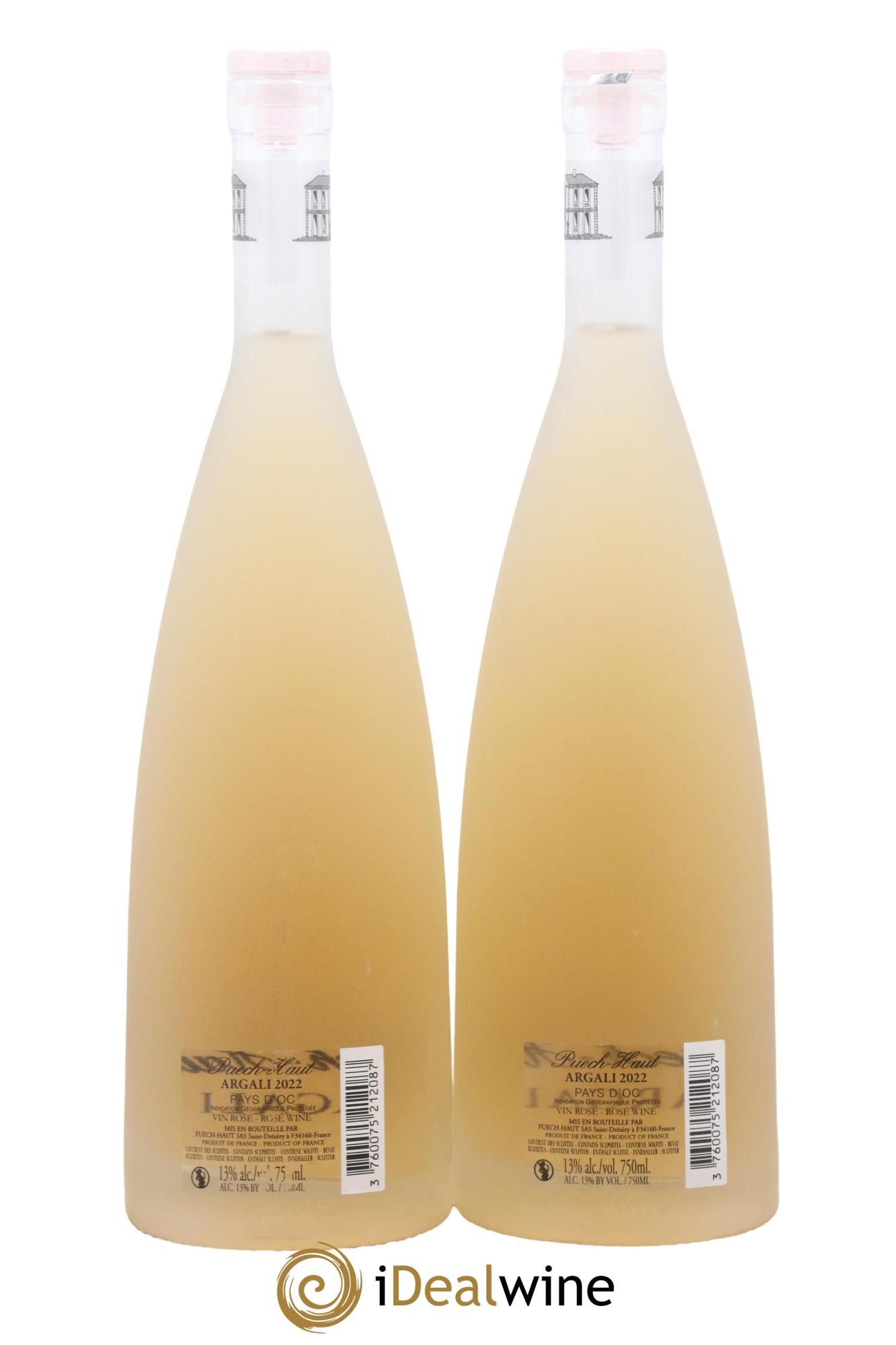 Coteaux du Languedoc Argali Puech Haut 2022 - Lot de 2 bouteilles - 1