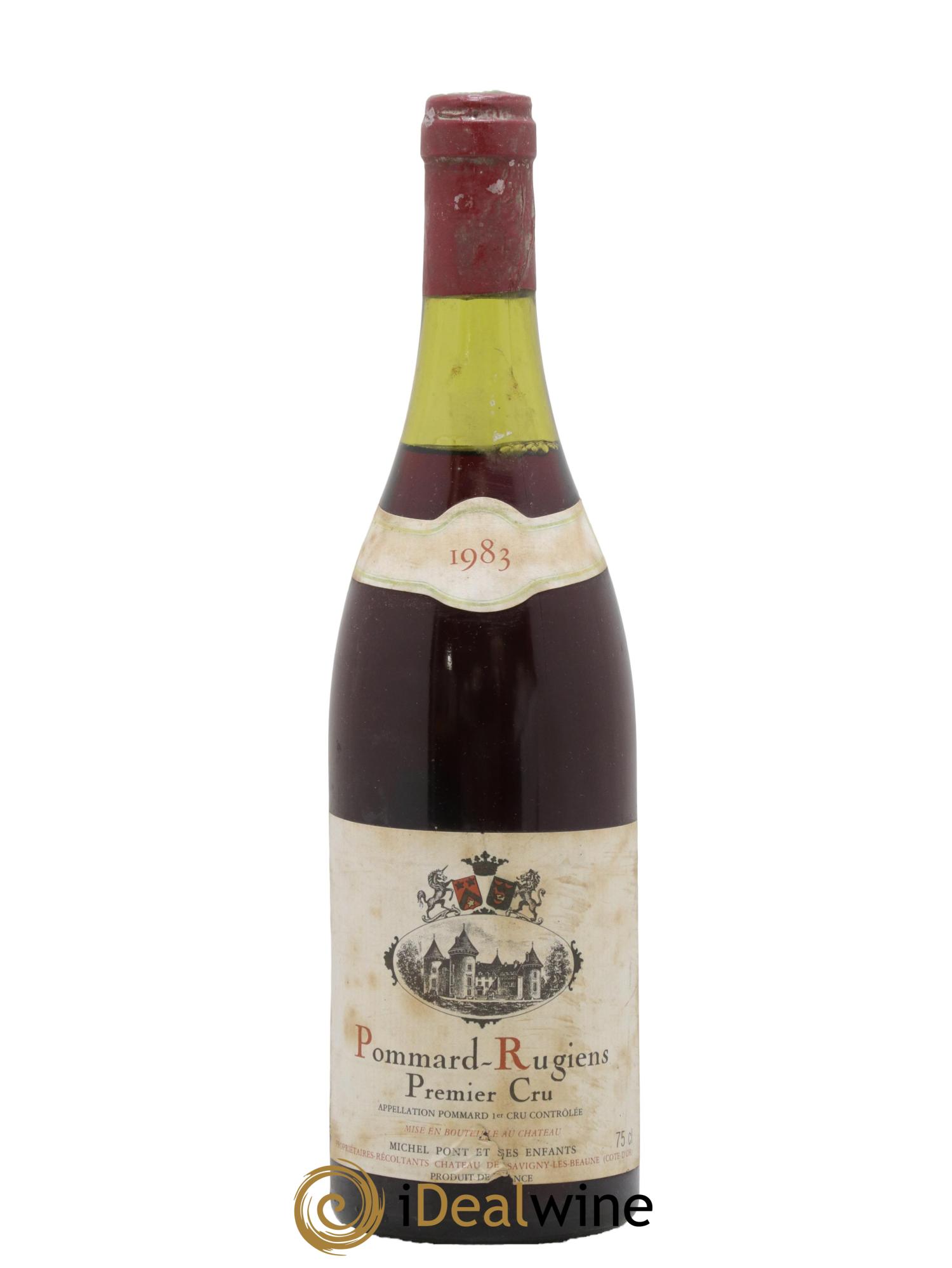 Pommard 1er Cru Rugiens Michel Pont 1983 - Posten von 1 Flasche - 0