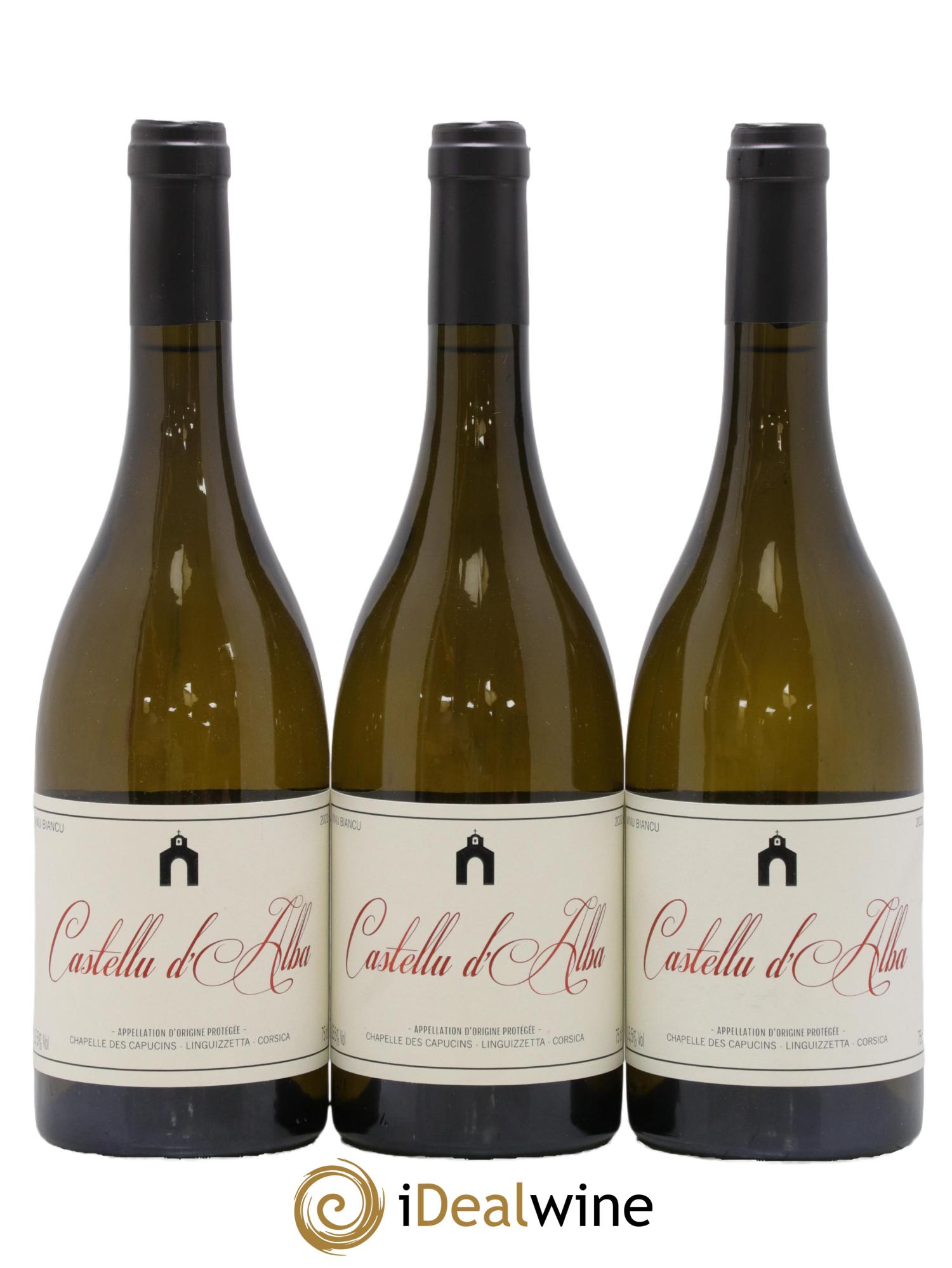 Vin de Corse Castellu d'Alba Chapelle des Capucins 2022 - Lot de 3 bouteilles - 0