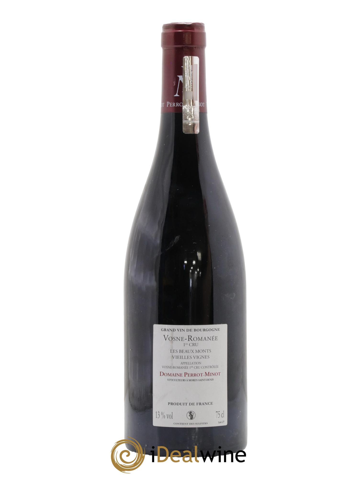 Vosne-Romanée 1er Cru Les Beaux-Monts Vieilles Vignes Perrot-Minot 2015 - Lot de 1 bouteille - 1
