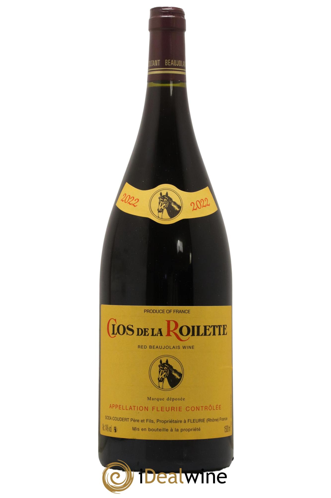 Fleurie Clos de la Roilette 2022 - Lot de 1 magnum - 0