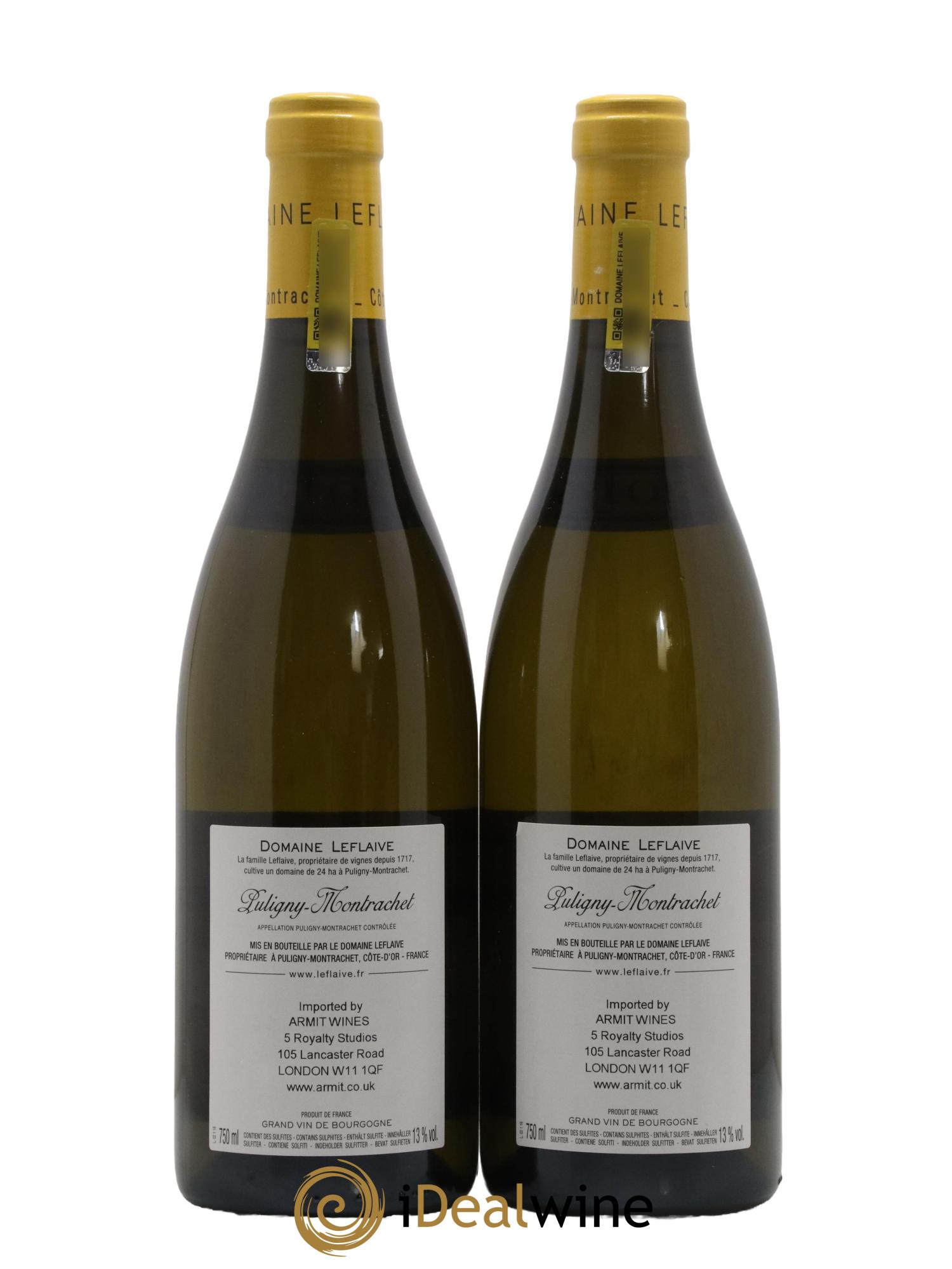 Puligny-Montrachet Leflaive (Domaine) 2016 - Posten von 2 Flaschen - 1