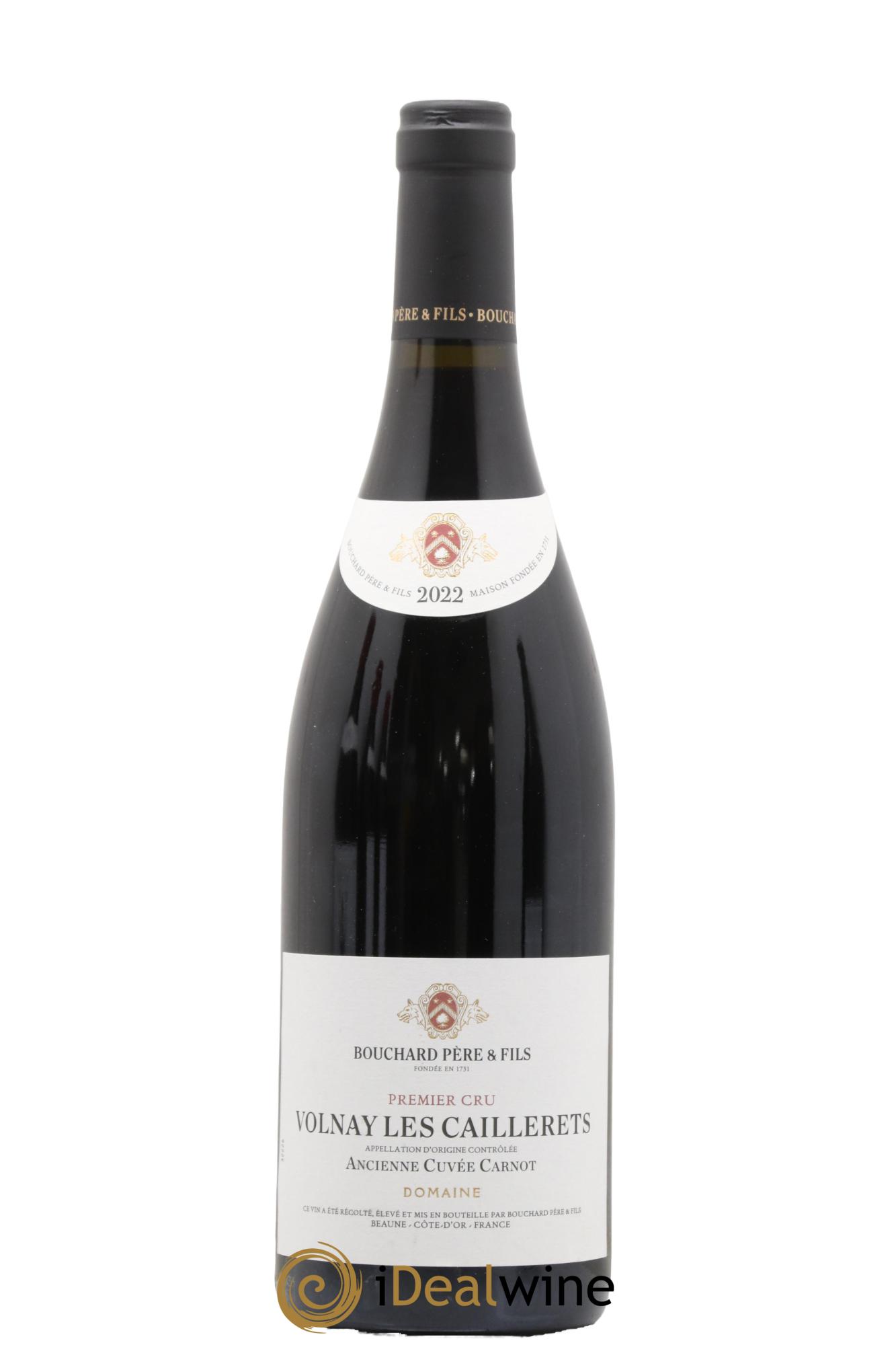 Volnay 1er Cru Caillerets - Ancienne Cuvée Carnot Bouchard Père & Fils 2022 - Lot of 1 bottle - 0