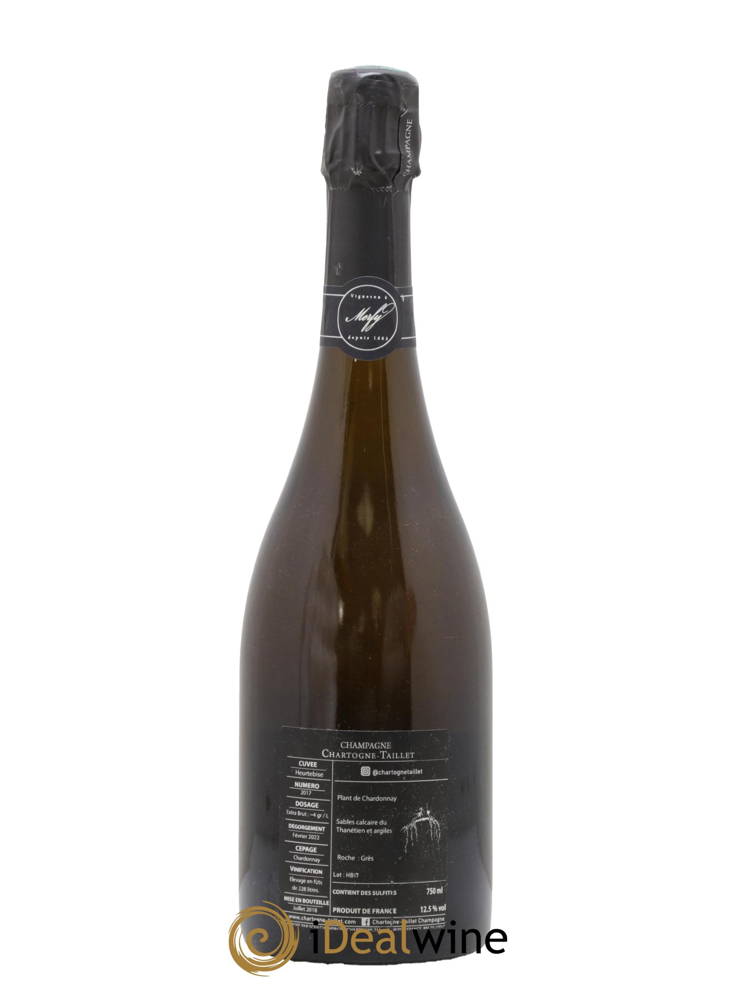 Heurtebise Blanc de Blancs Brut Chartogne-Taillet 2017 - Lotto di 1 bottiglia - 1