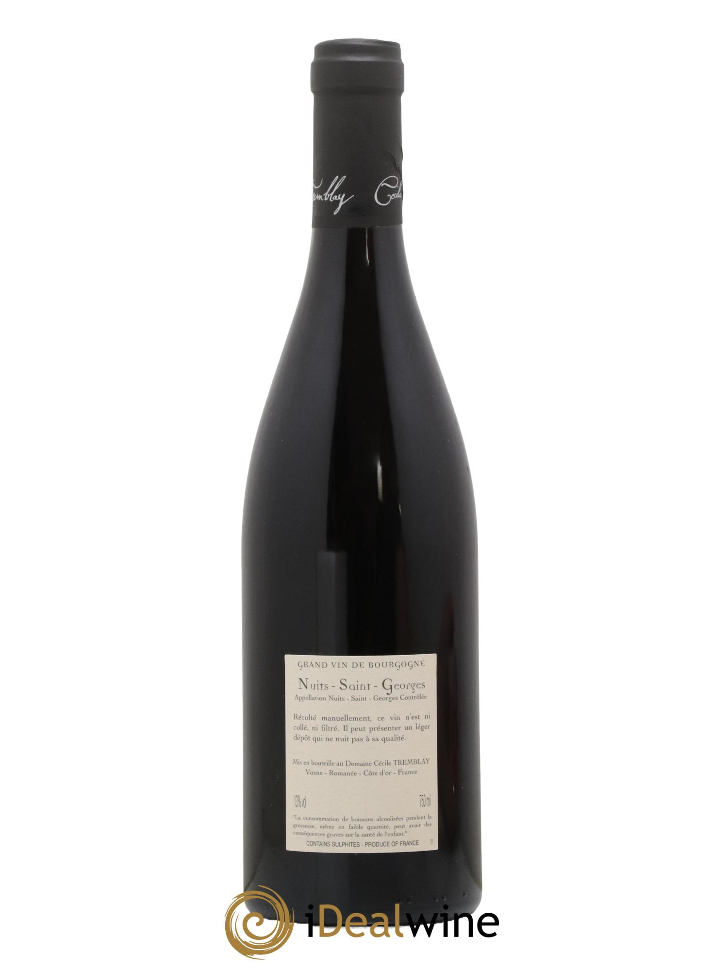 Nuits-Saint-Georges Albuca Cécile Tremblay 2021 - Lot of 1 bottle - 1