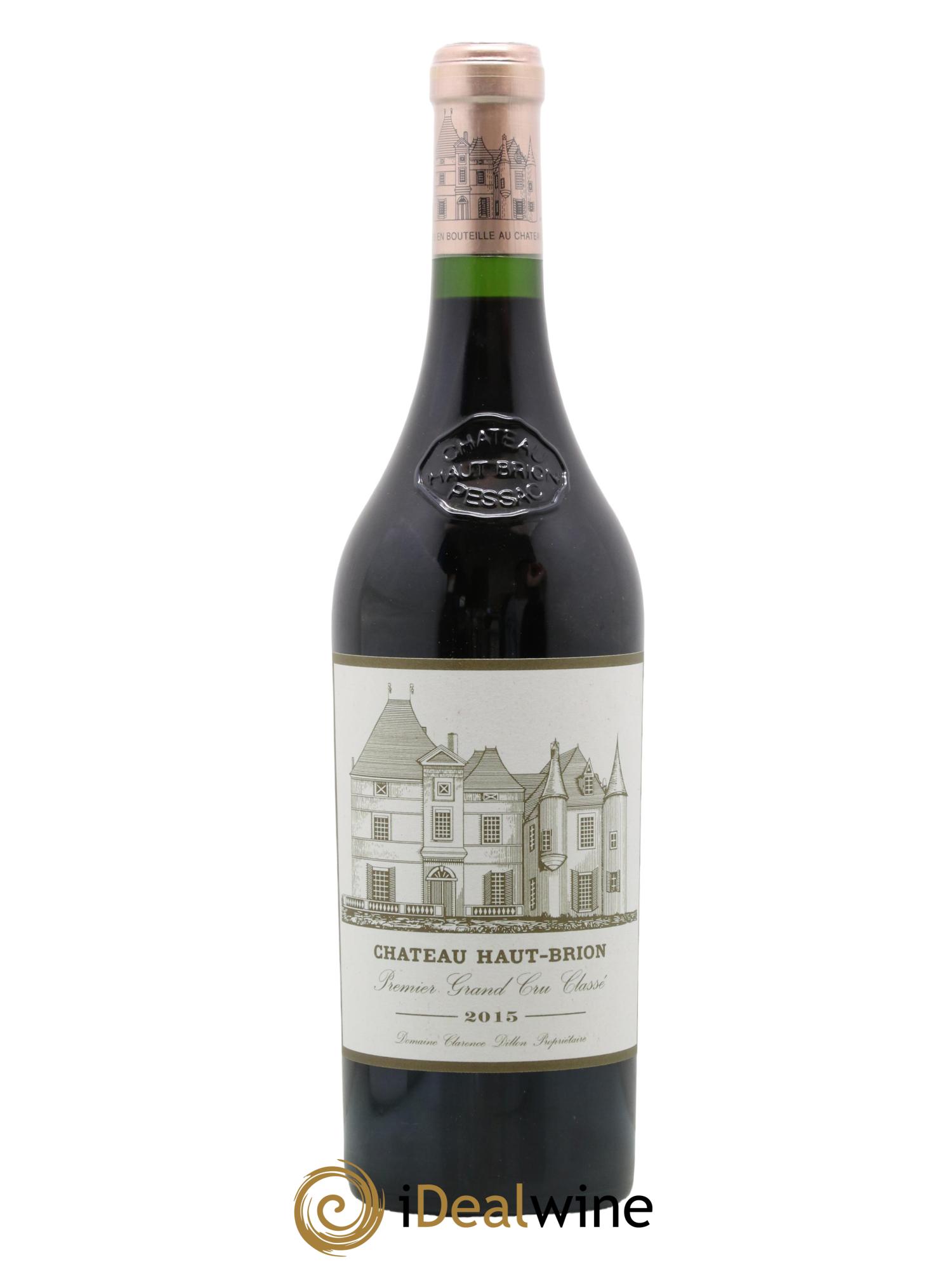 Château Haut Brion 1er Grand Cru Classé 2015 - Lot de 1 bouteille - 0