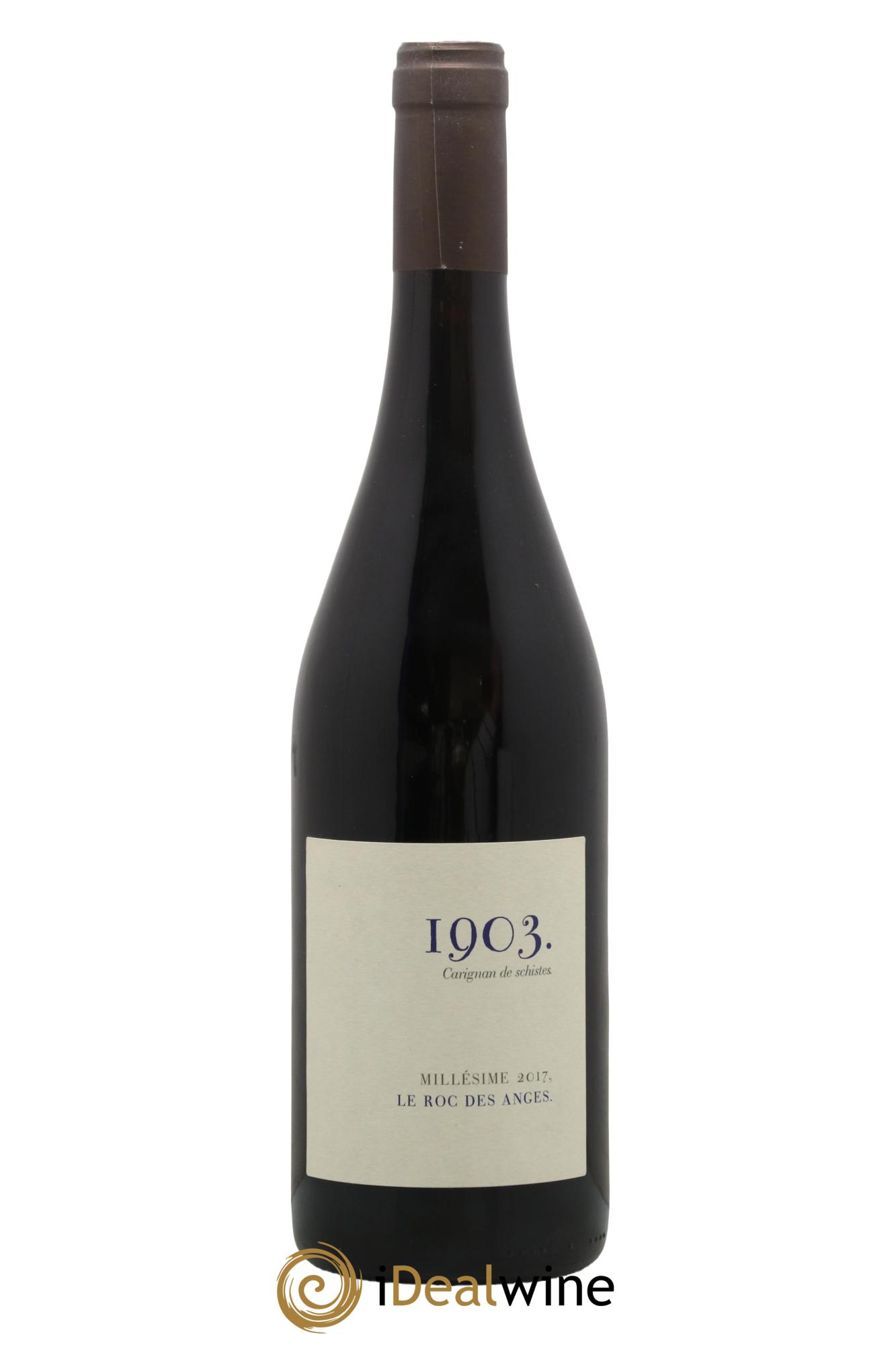 Côtes Catalanes Roc des Anges Carignan 1903 Marjorie et Stéphane Gallet 2017 - Lot de 1 bouteille - 0