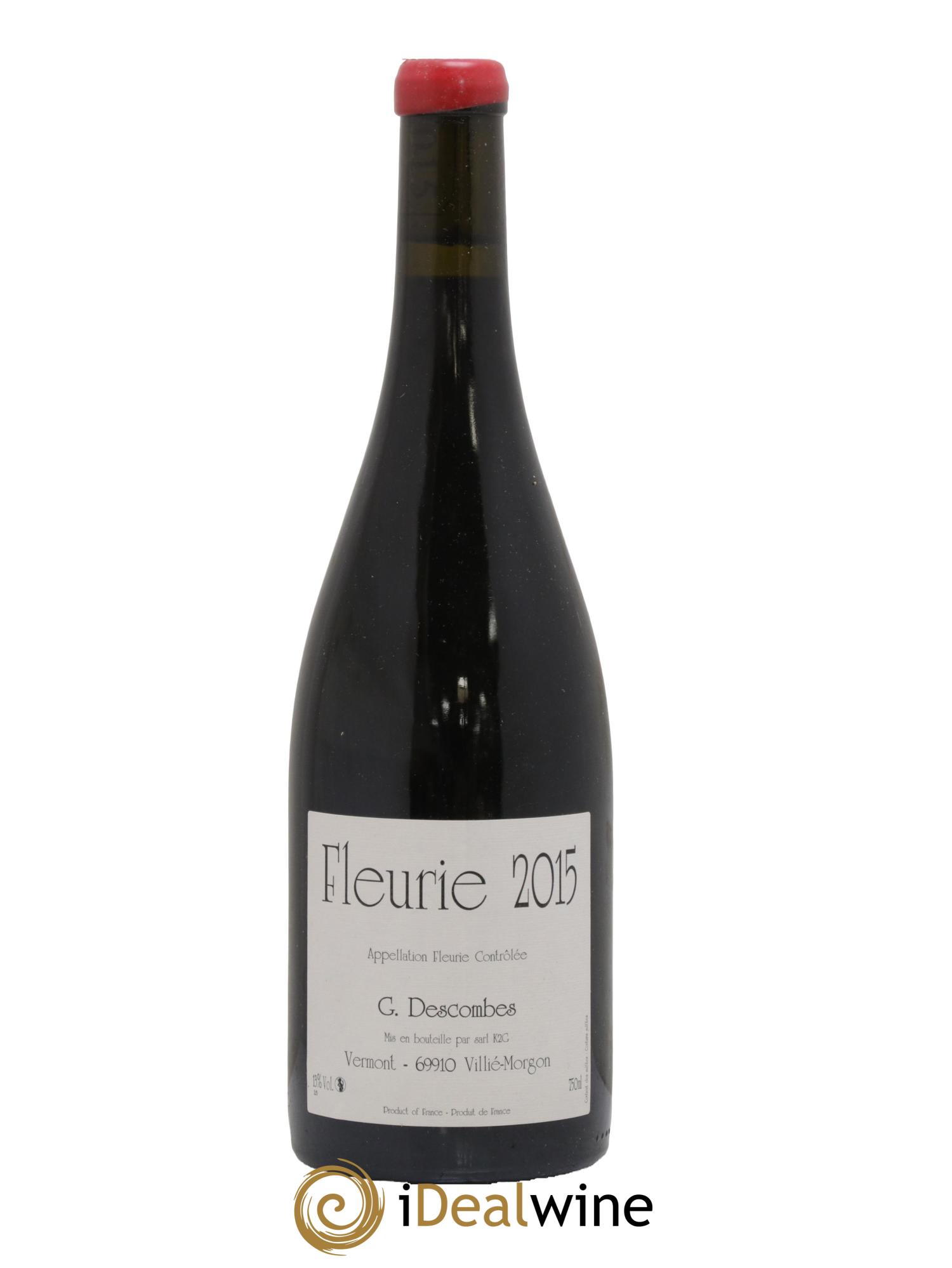 Fleurie Vieilles vignes Georges Descombes (Domaine) 2015 - Lot de 1 bouteille - 0