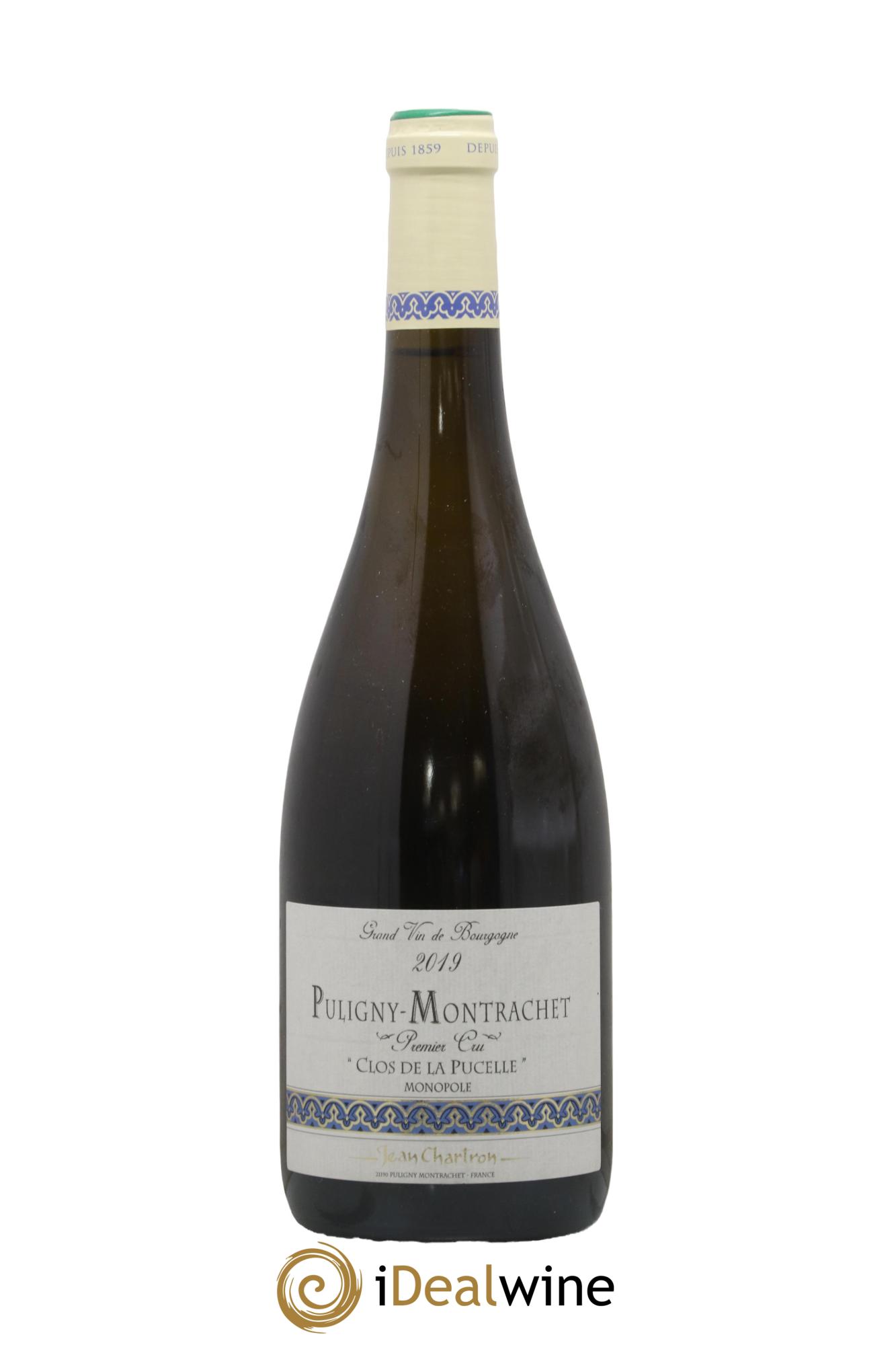 Puligny-Montrachet 1er Cru Clos de la Pucelle Jean Chartron (Domaine) 2019 - Lot de 1 bouteille - 0