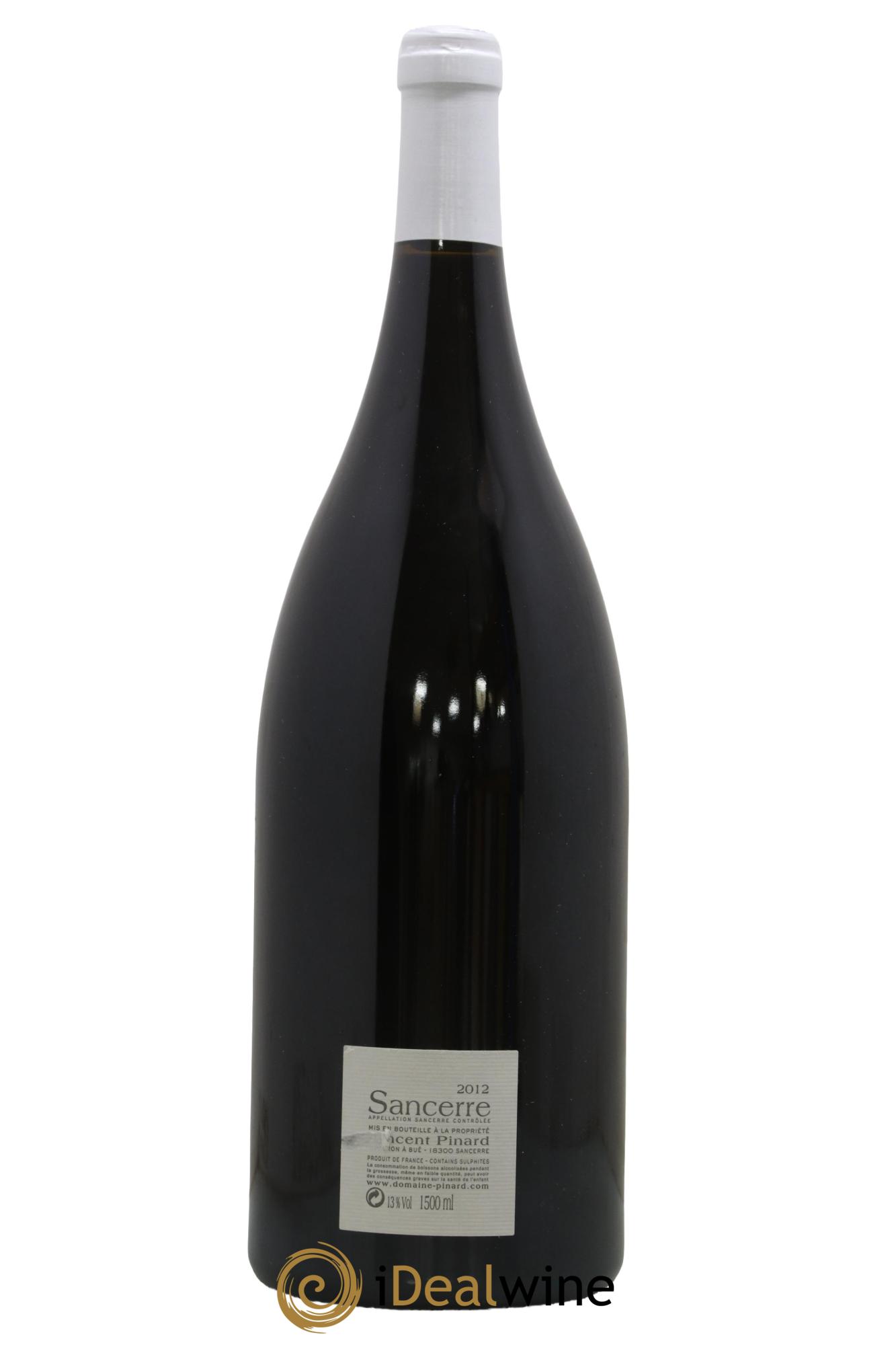 Sancerre Vendanges Entières Vincent Pinard 2012 - Posten von 1 Magnum - 1