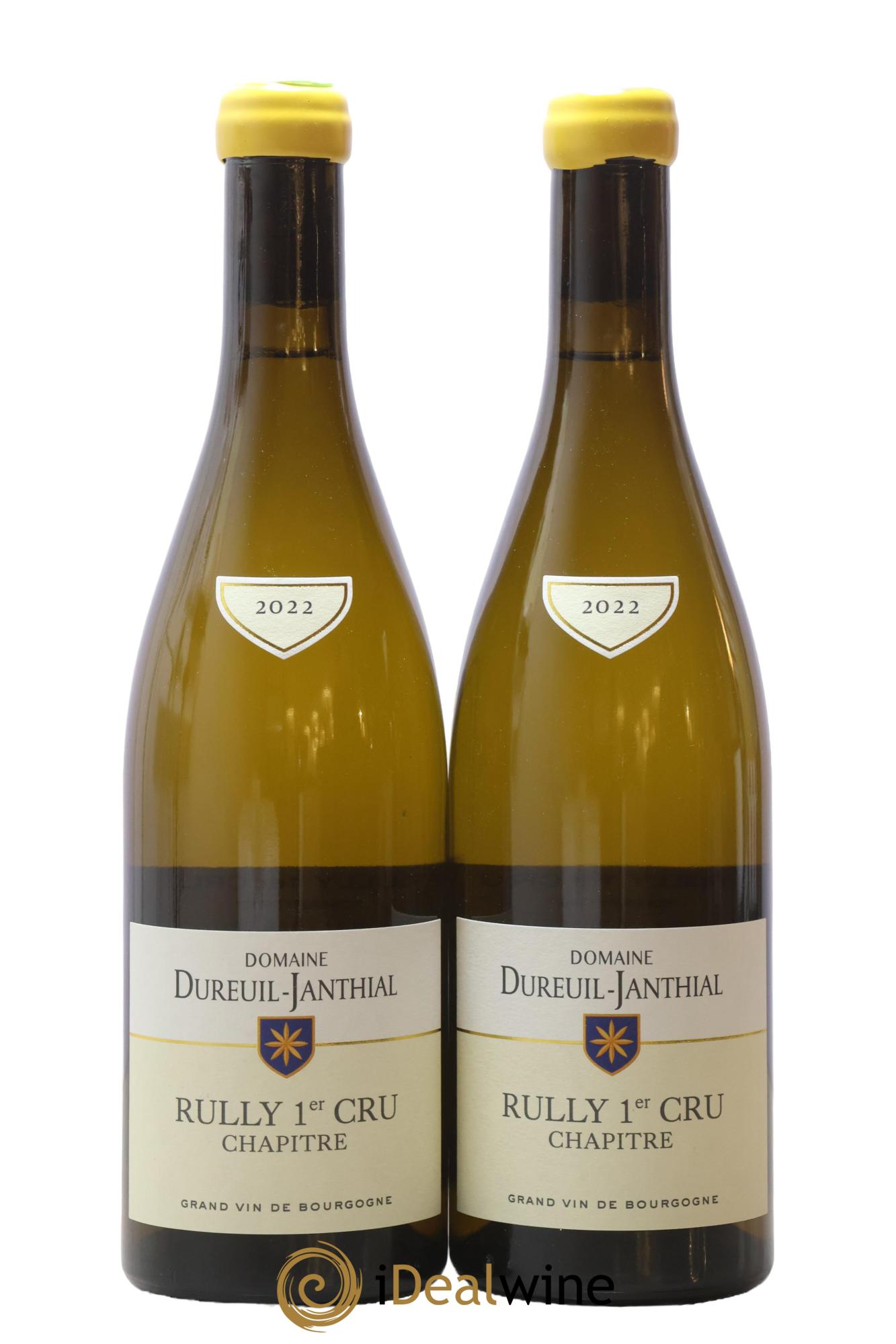 Rully 1er Cru Chapitre Vincent Dureuil-Janthial 2022 - Lot de 2 bouteilles - 0