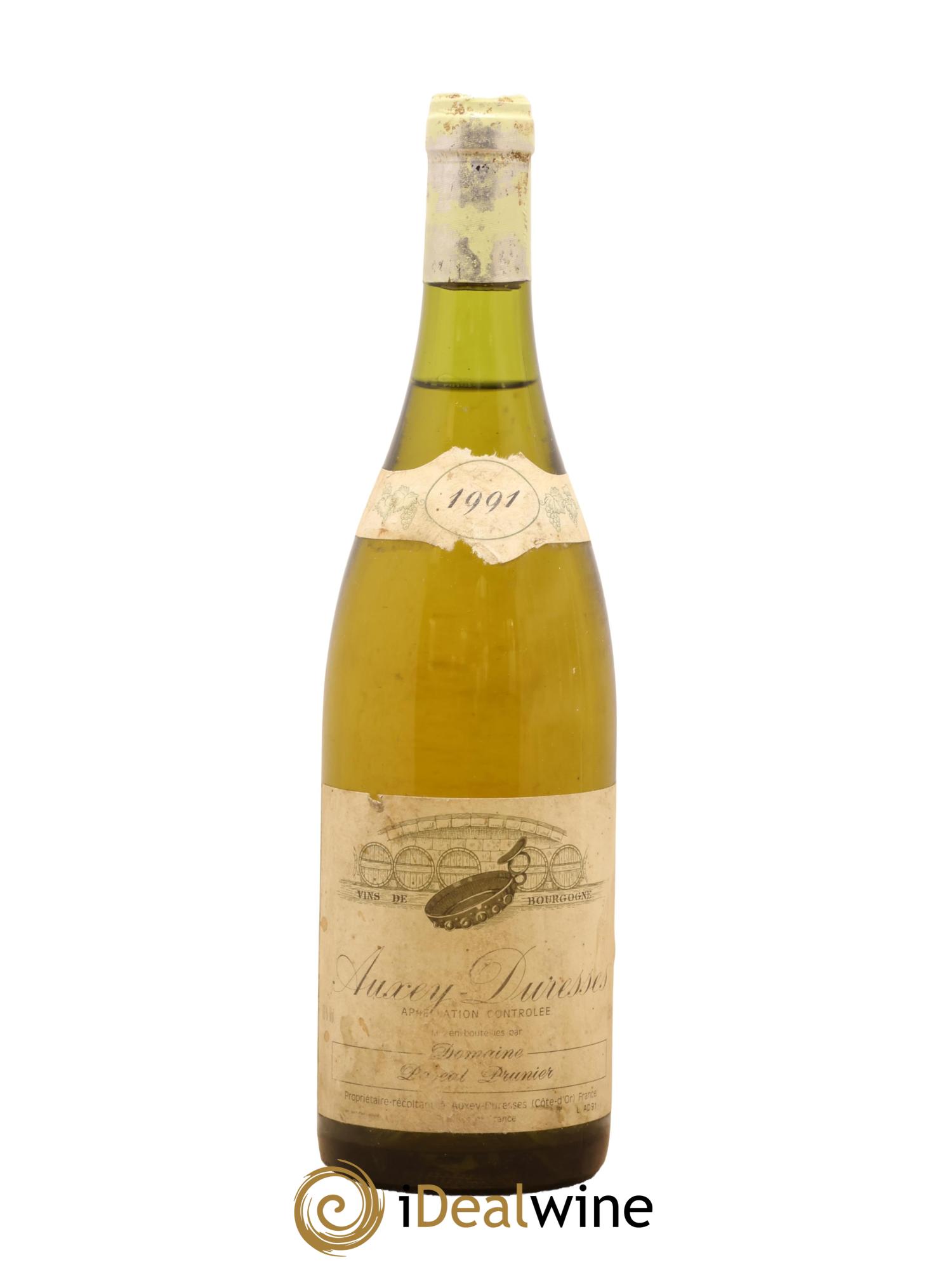 Auxey-Duresses Pascal Prunier 1991 - Lot de 1 bouteille - 0