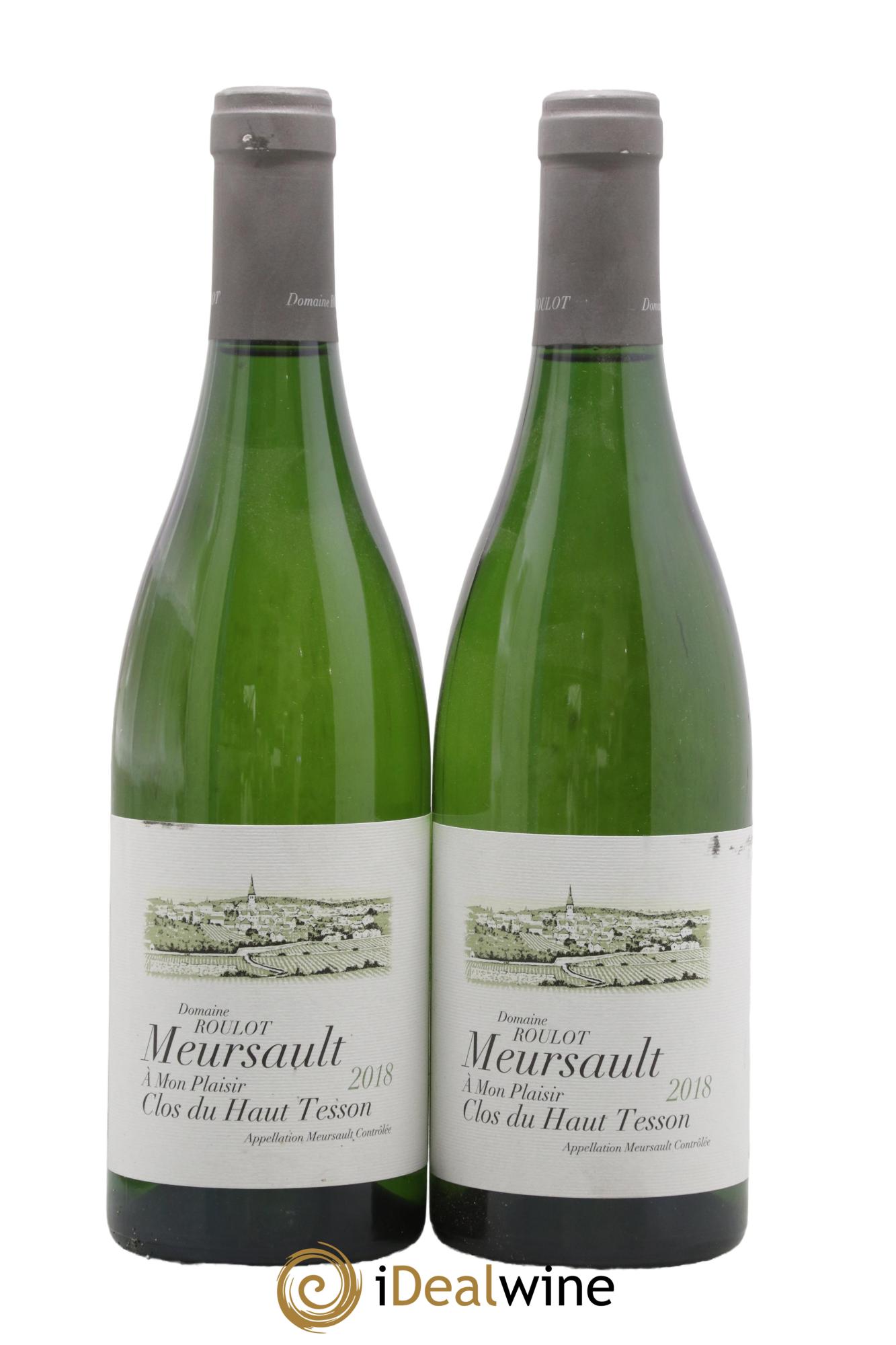 Meursault A mon plaisir Clos du Haut Tesson Roulot (Domaine) 2018 - Lot de 2 bouteilles - 0
