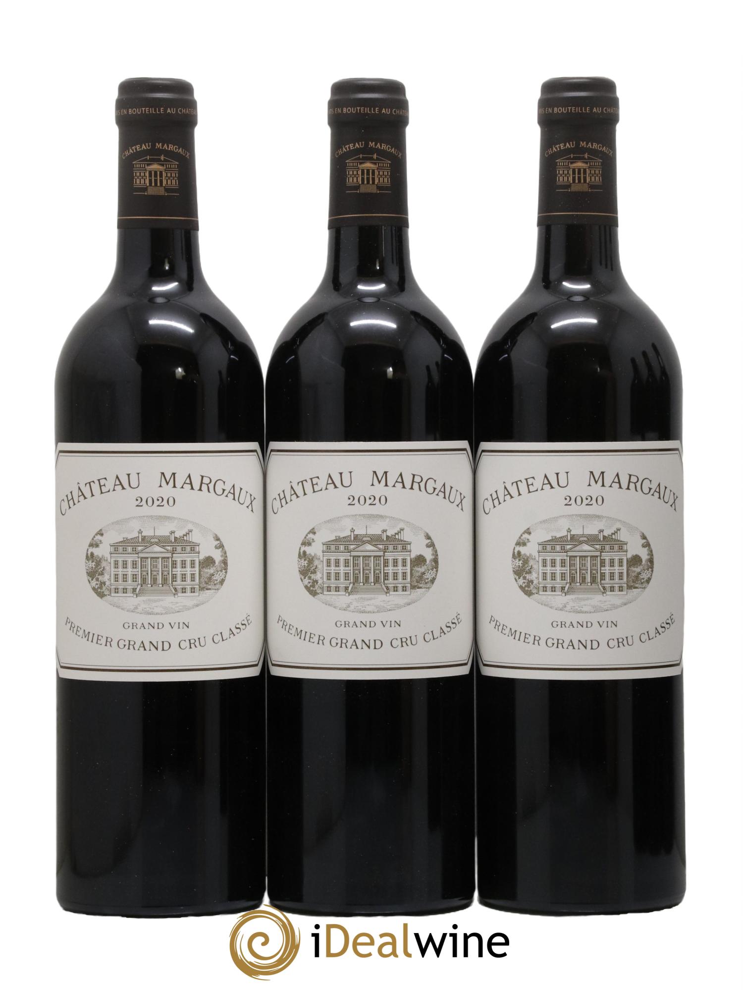 Château Margaux 1er Grand Cru Classé 2020 - Lot de 6 bouteilles - 1