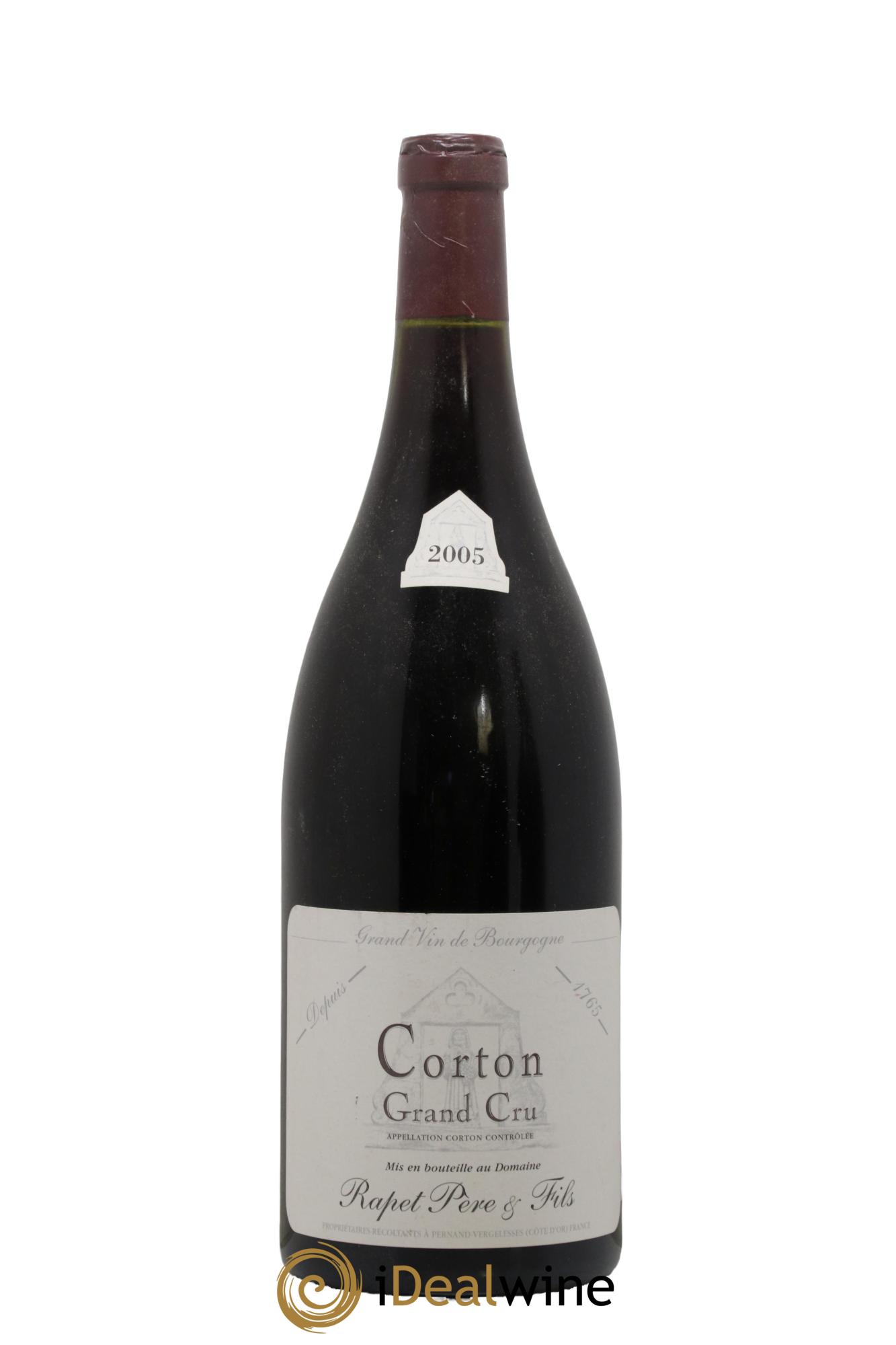 Corton Grand Cru Rapet Père & Fils 2005 - Lotto di 1 magnum - 0