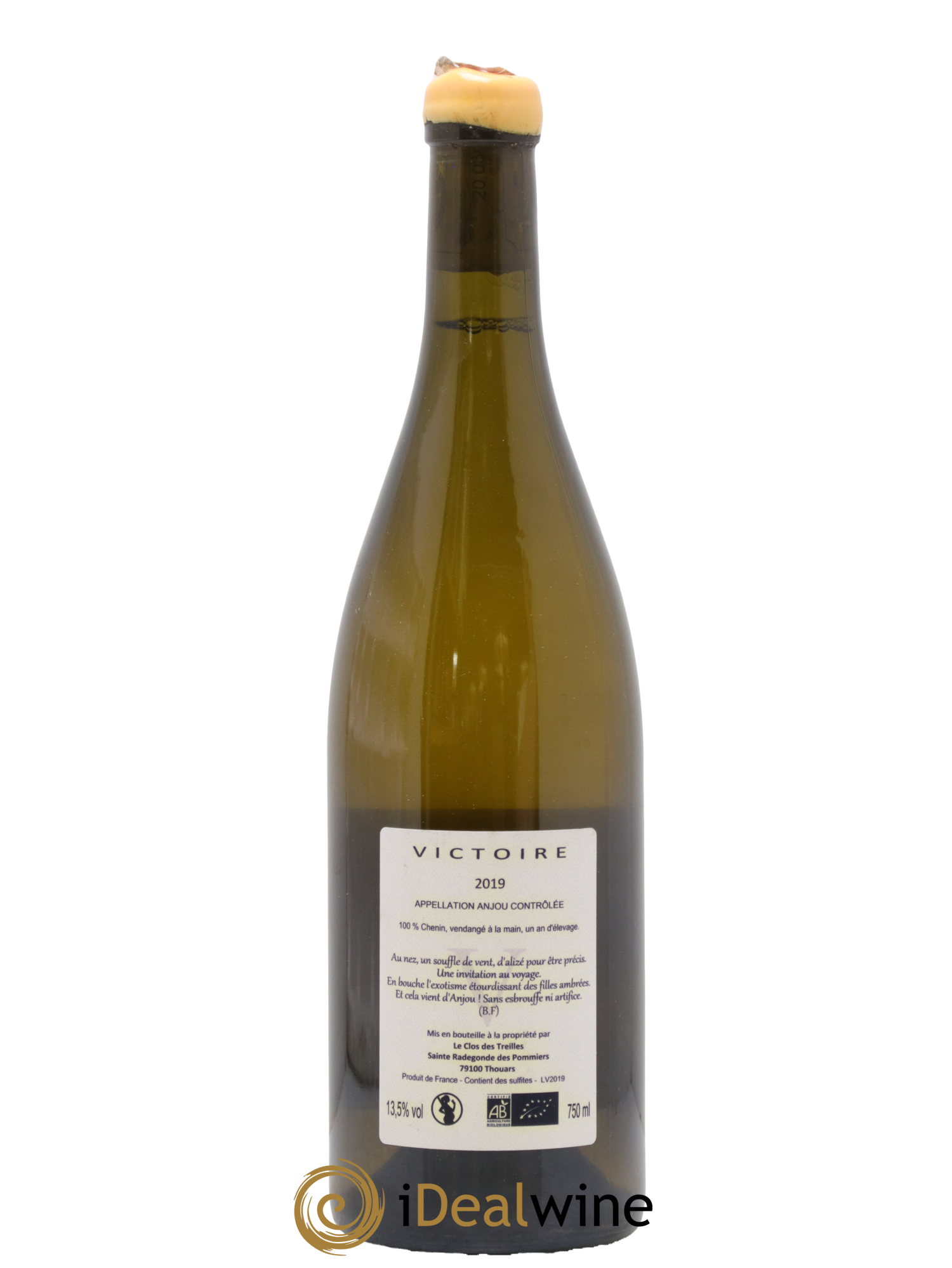 Anjou Victoire Clos des Treilles - Nicolas Réau 2019 - Lotto di 1 bottiglia - 1