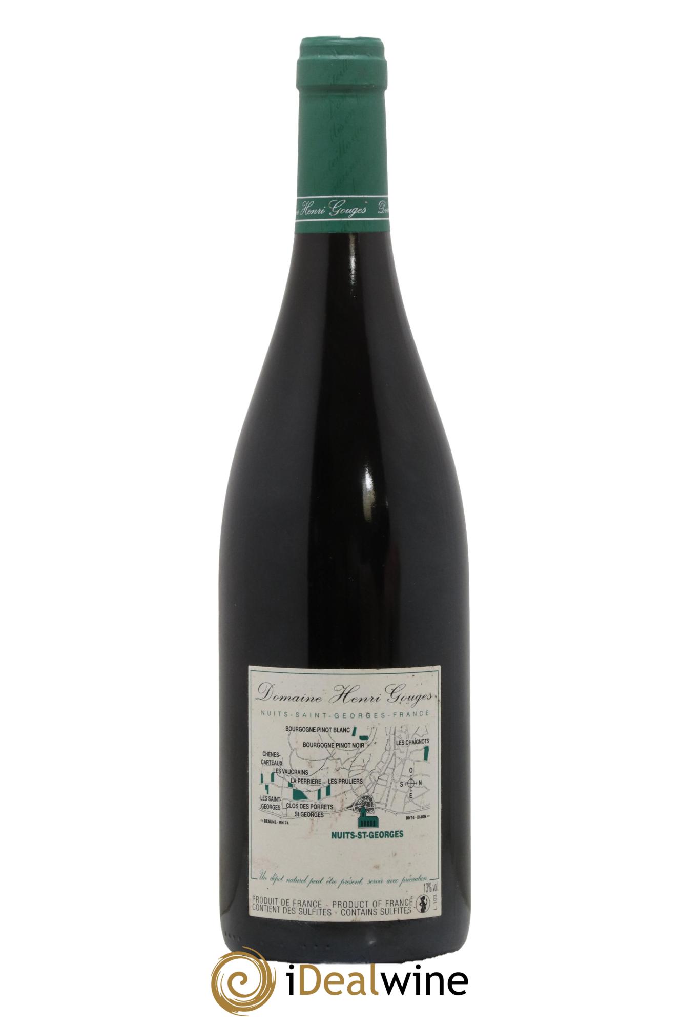 Nuits-Saint-Georges 1er Cru Les Saints Georges Henri Gouges 2009 - Posten von 1 Flasche - 1
