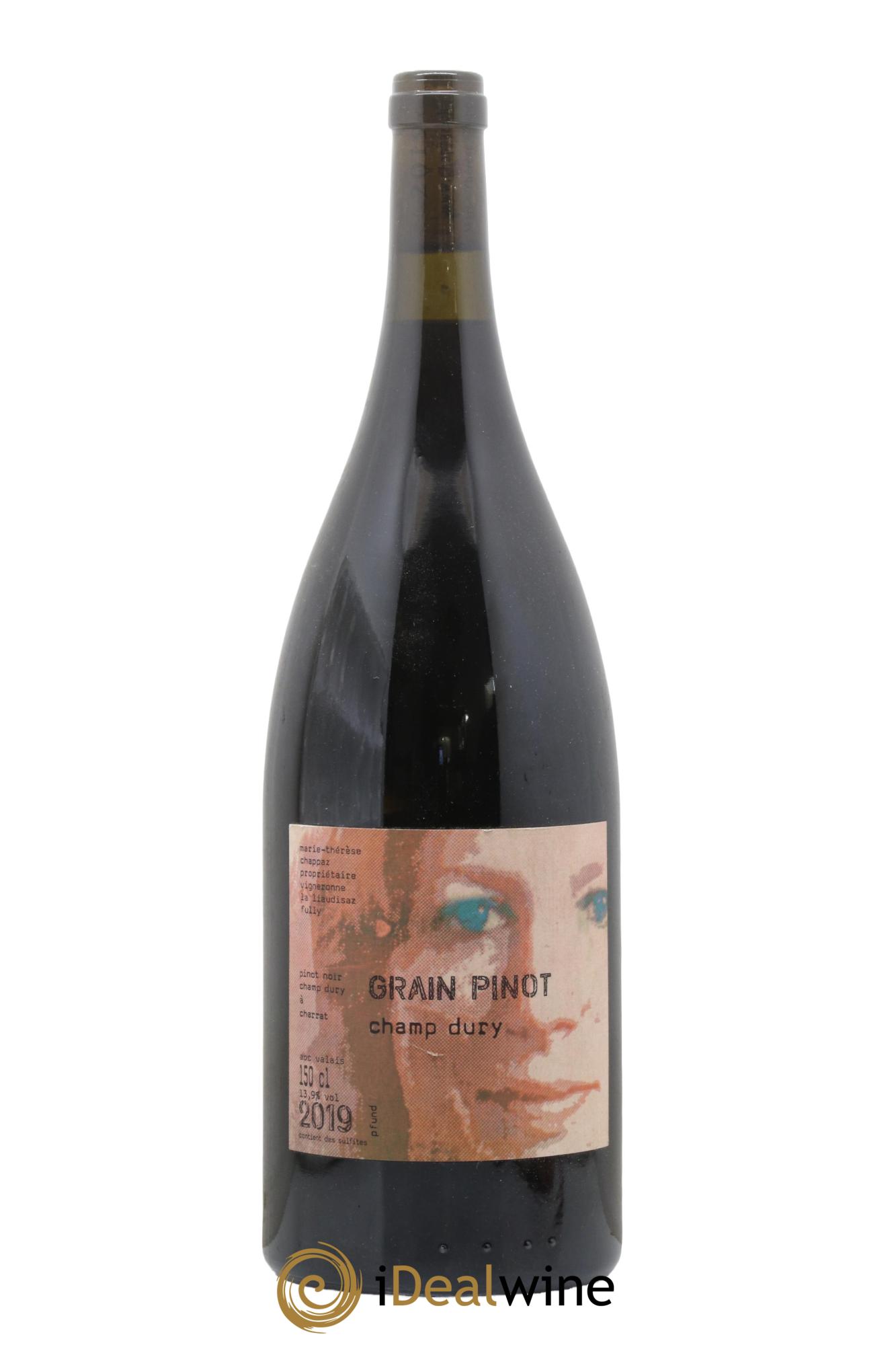 Valais Grain Pinot Champ Dury Marie-Thérèse Chappaz 2019 - Lot de 1 magnum - 0