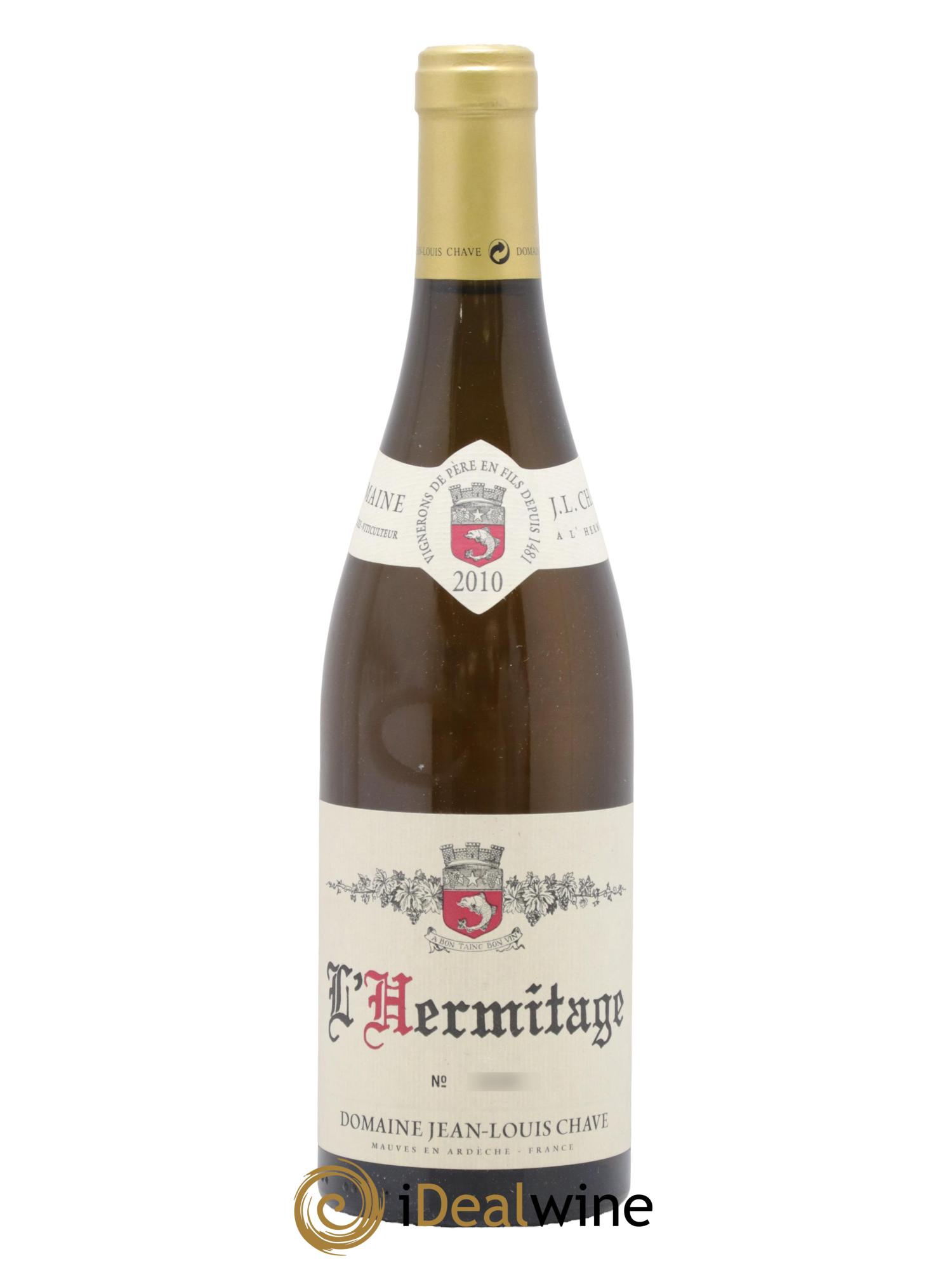 Hermitage Jean-Louis Chave 2010 - Lotto di 1 bottiglia - 0