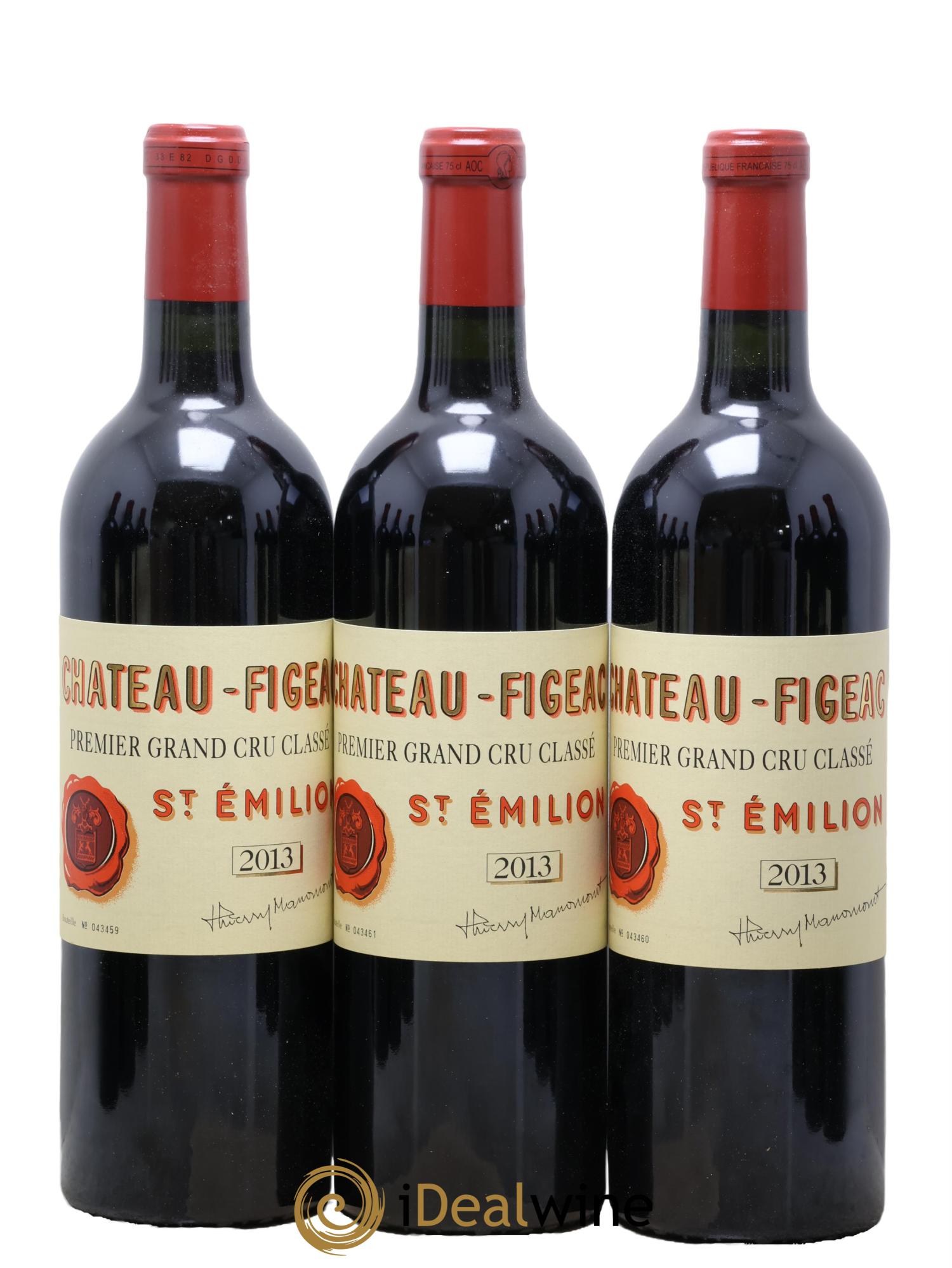 Château Figeac 1er Grand Cru Classé A 2013 - Lot de 12 bouteilles - 3