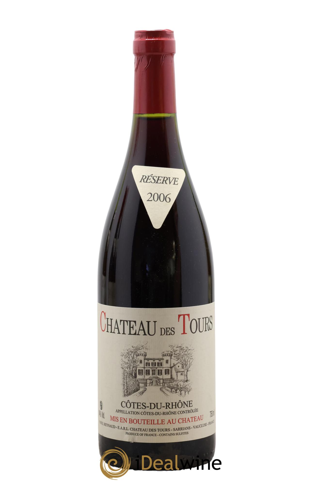 Côtes-du-Rhône Château des Tours Emmanuel Reynaud 2006 - Lot of 1 bottle - 0