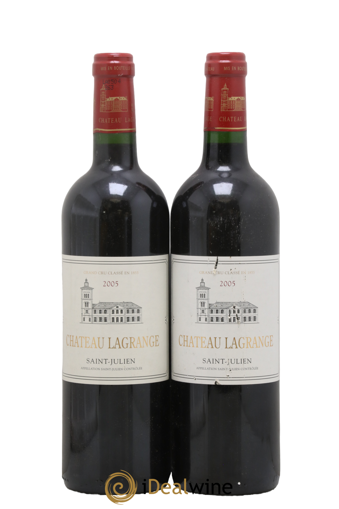 Château Lagrange 3ème Grand Cru Classé 2005 - Lot de 2 bouteilles - 0