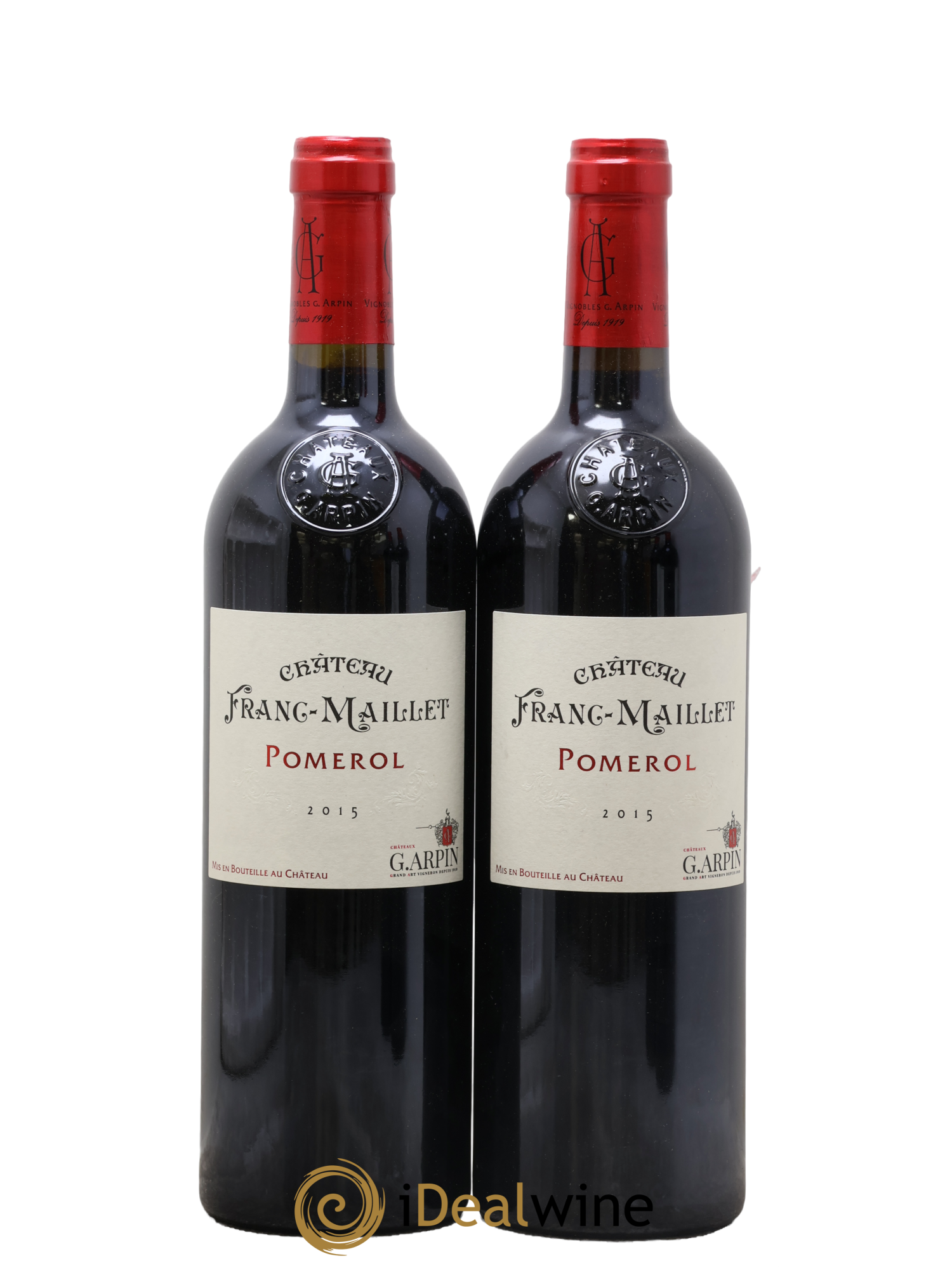 Pomerol Château Franc-Maillet 2015 - Lot de 2 bouteilles - 0
