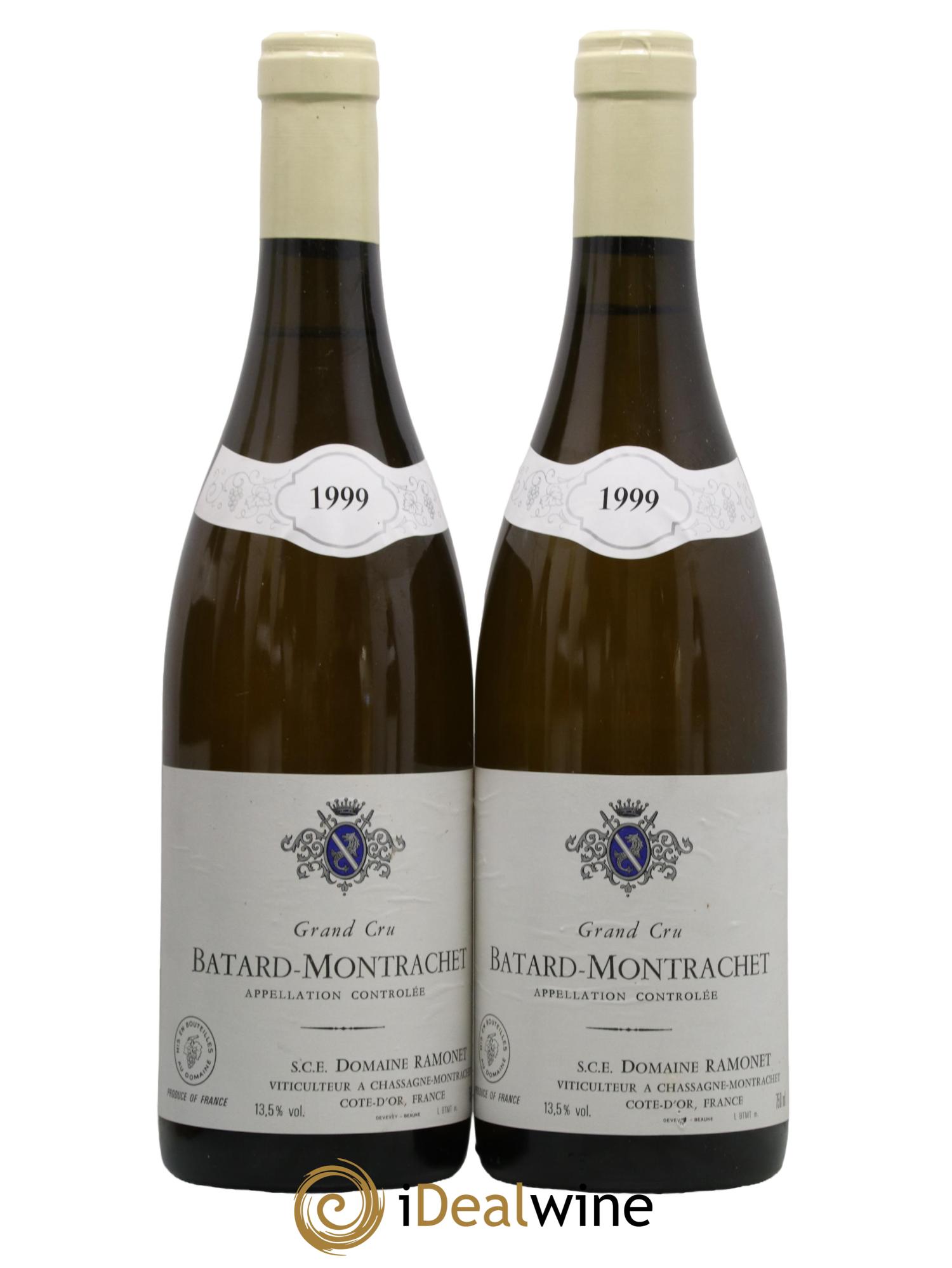 Bâtard-Montrachet Grand Cru Ramonet (Domaine) 1999 - Lot de 2 bouteilles - 0