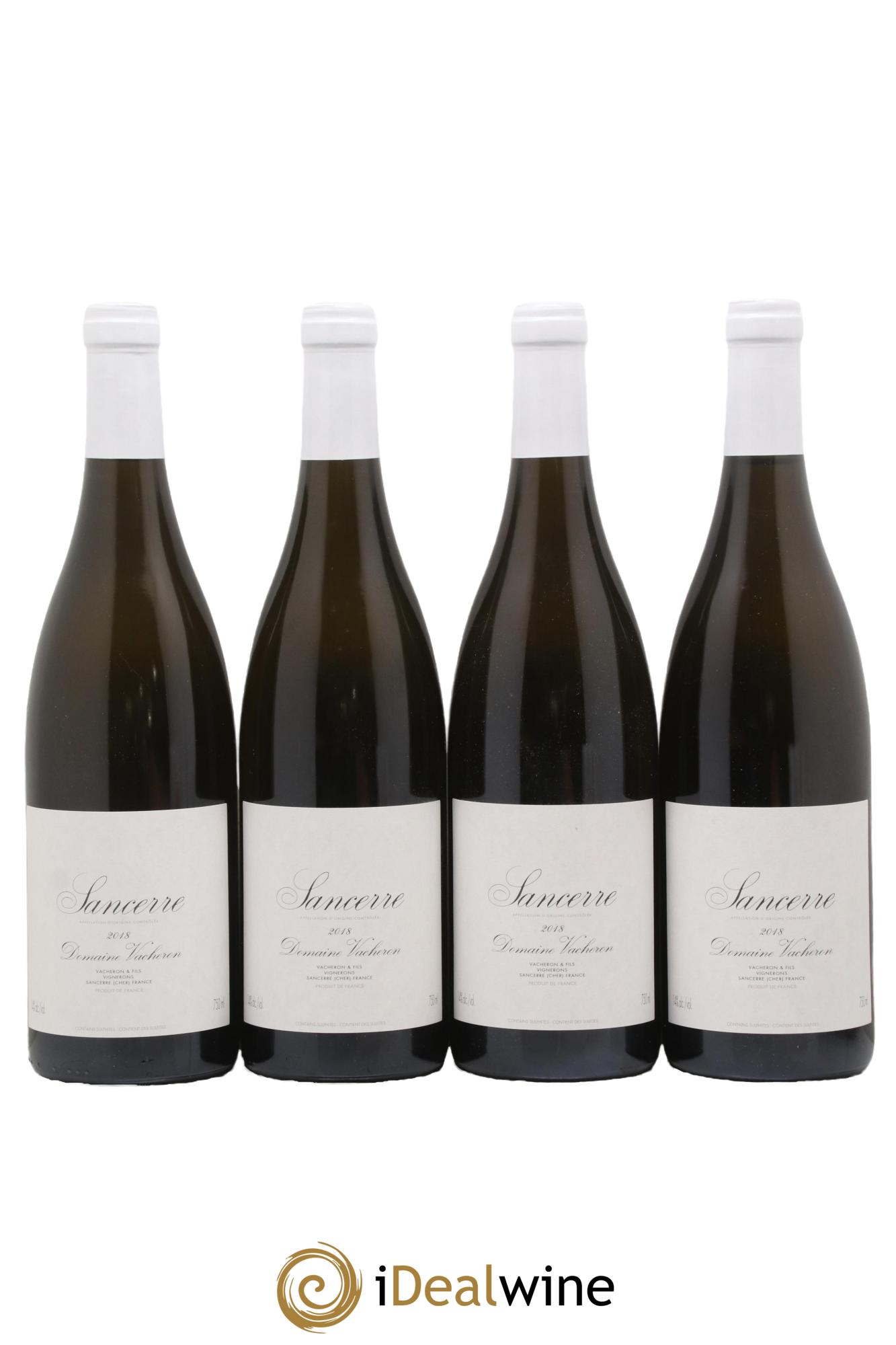 Sancerre Domaine Vacheron et Fils 2018 - Lot of 4 bottles - 0