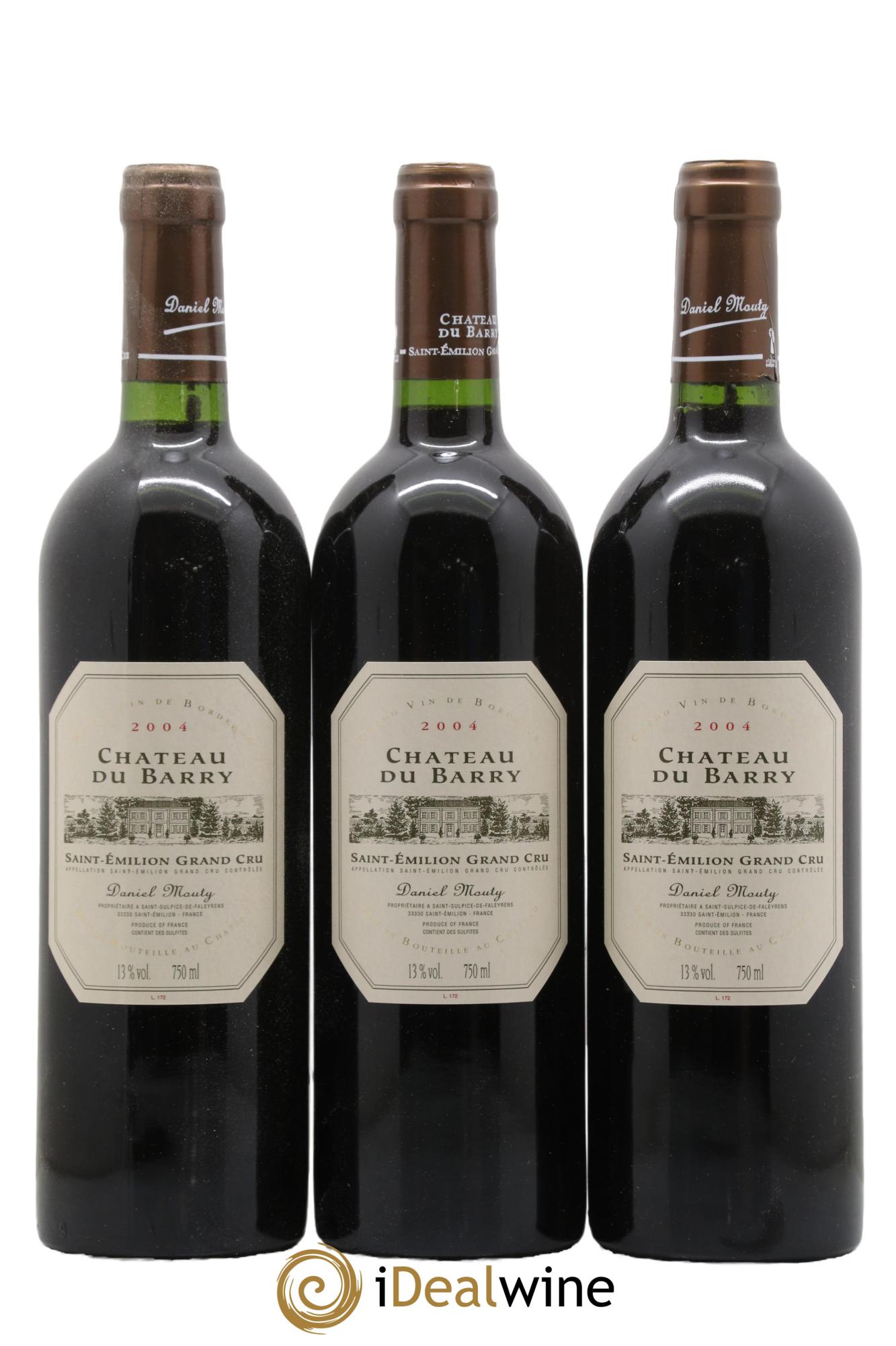 Saint-Émilion Grand Cru Château du Barry 2004 - Lot de 12 bouteilles - 4