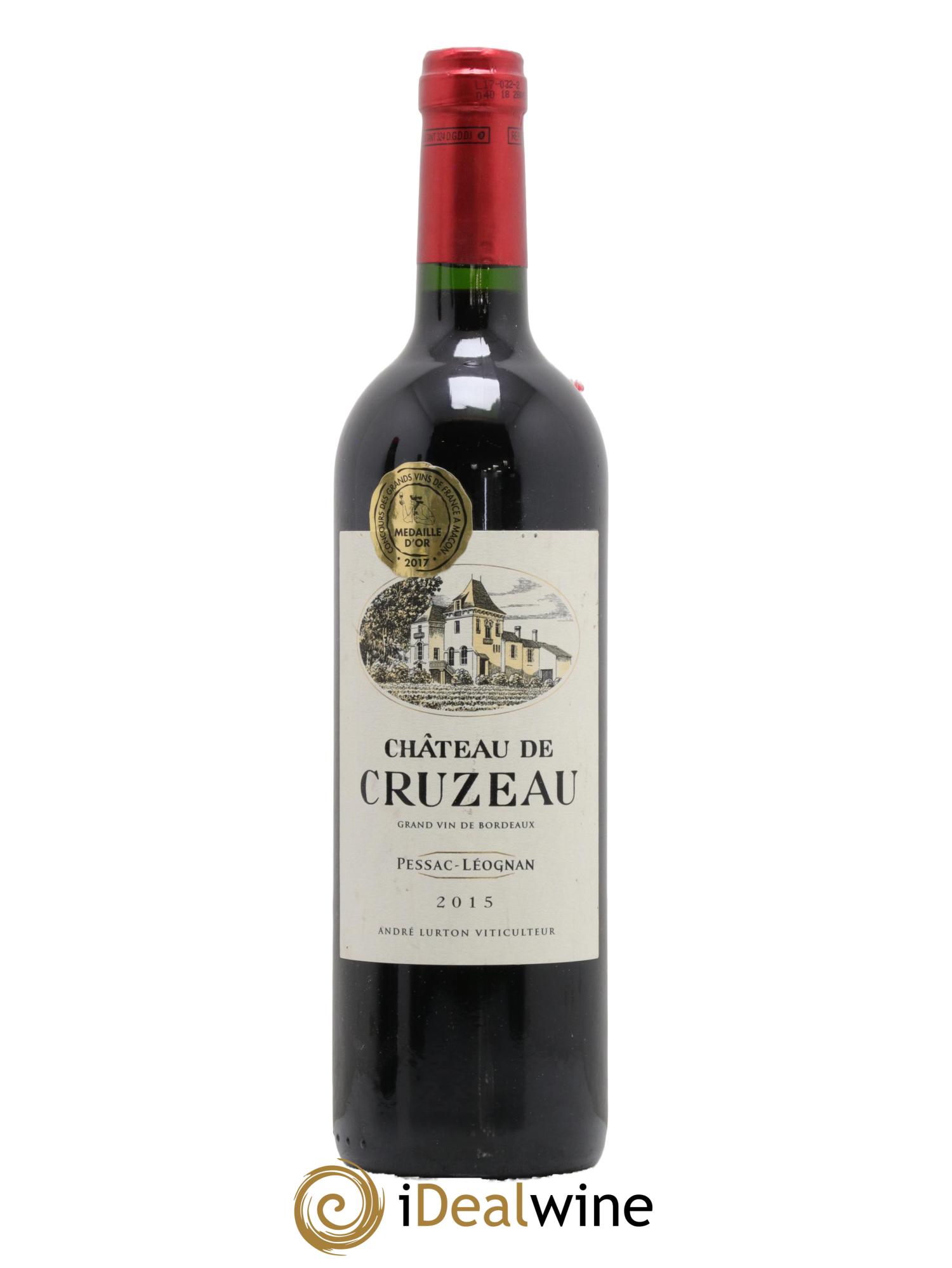 Château de Cruzeau 2015 - Lot de 1 bouteille - 0